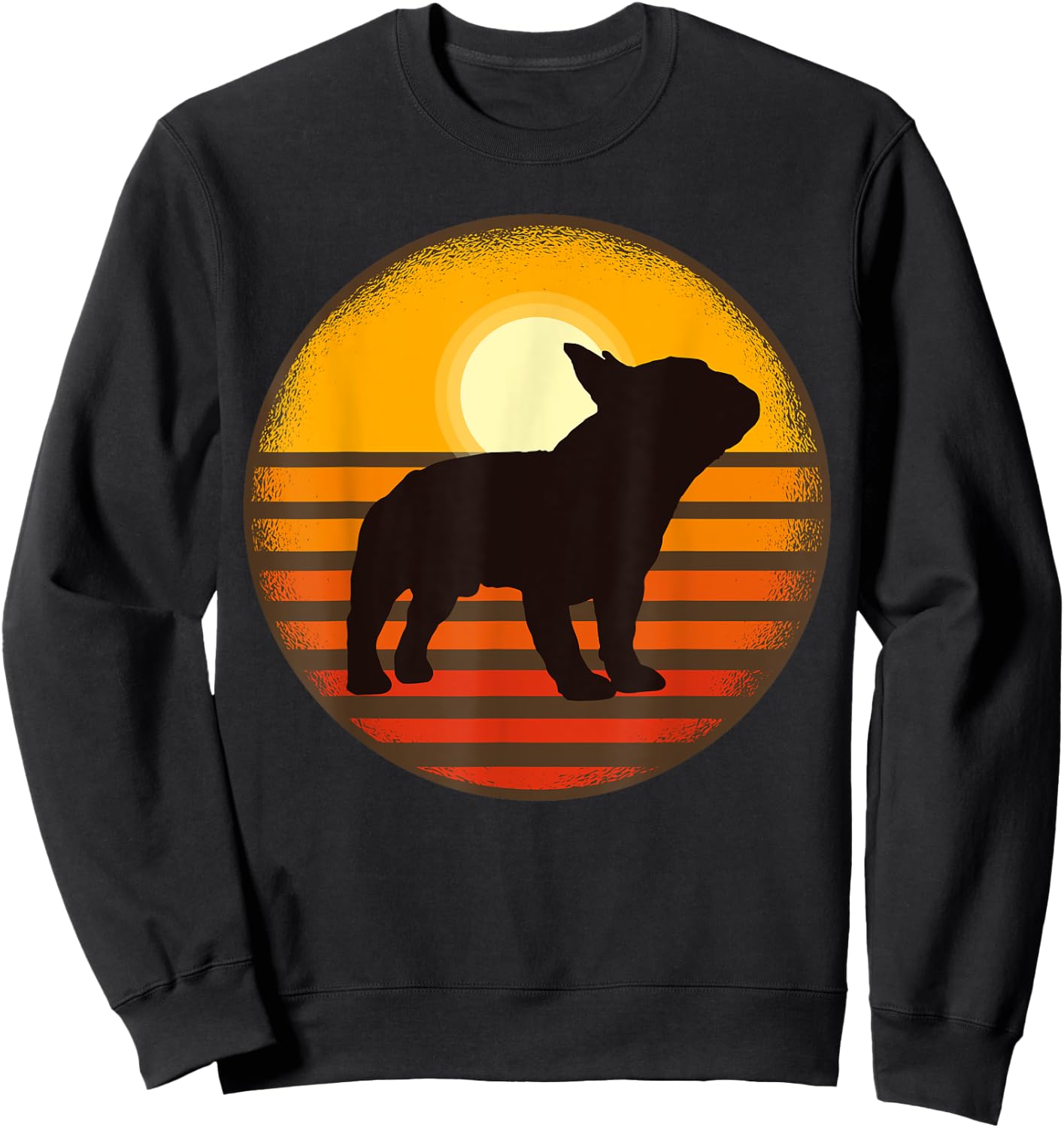 99 Gifts French Bulldog Frenchie Dog -Adults & Kids Sweatshirt - Sweatshirt | Black