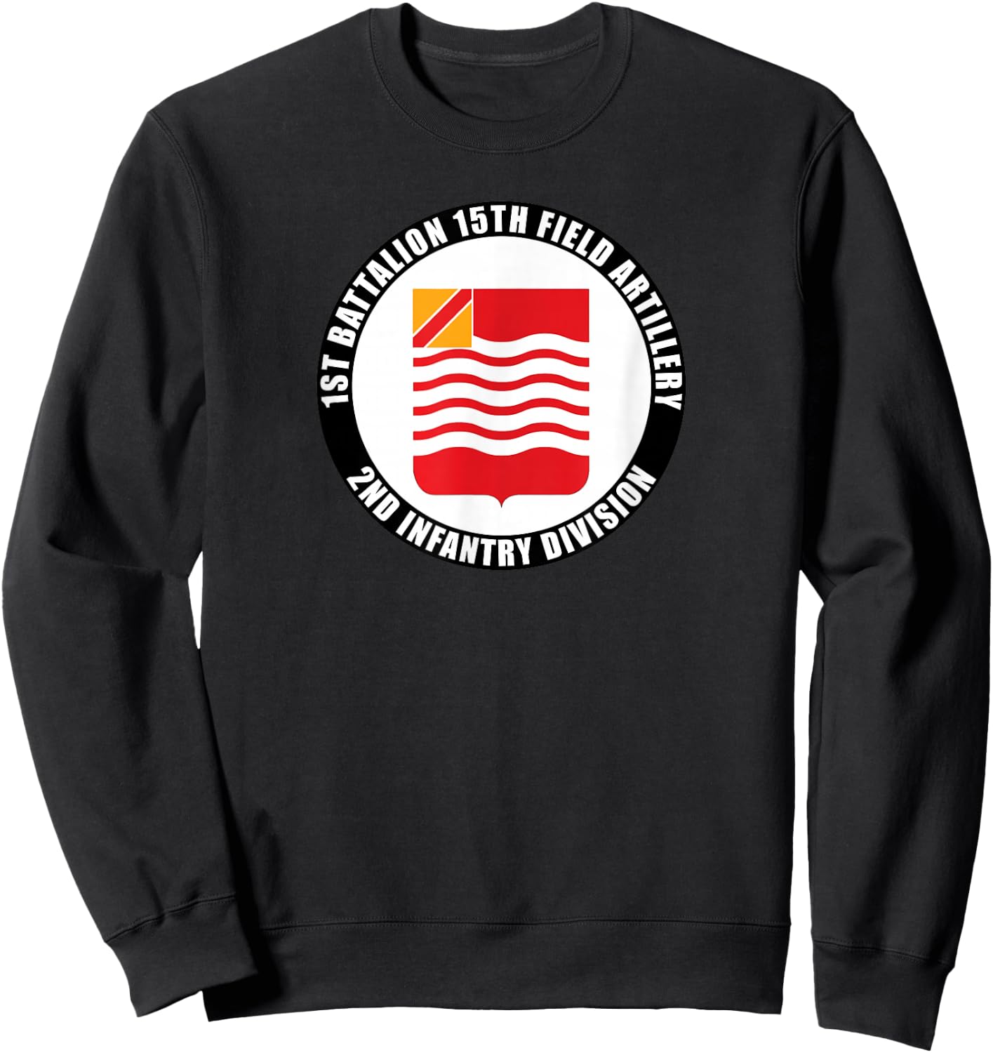 1st Battalion 15th Field Artillery 2nd Infantry Division Sweatshirt - Sweatshirt | Black