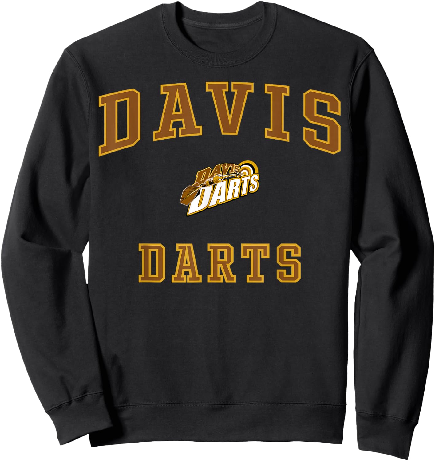 Davis High School Darts C1 Sweatshirt - Sweatshirt | Black