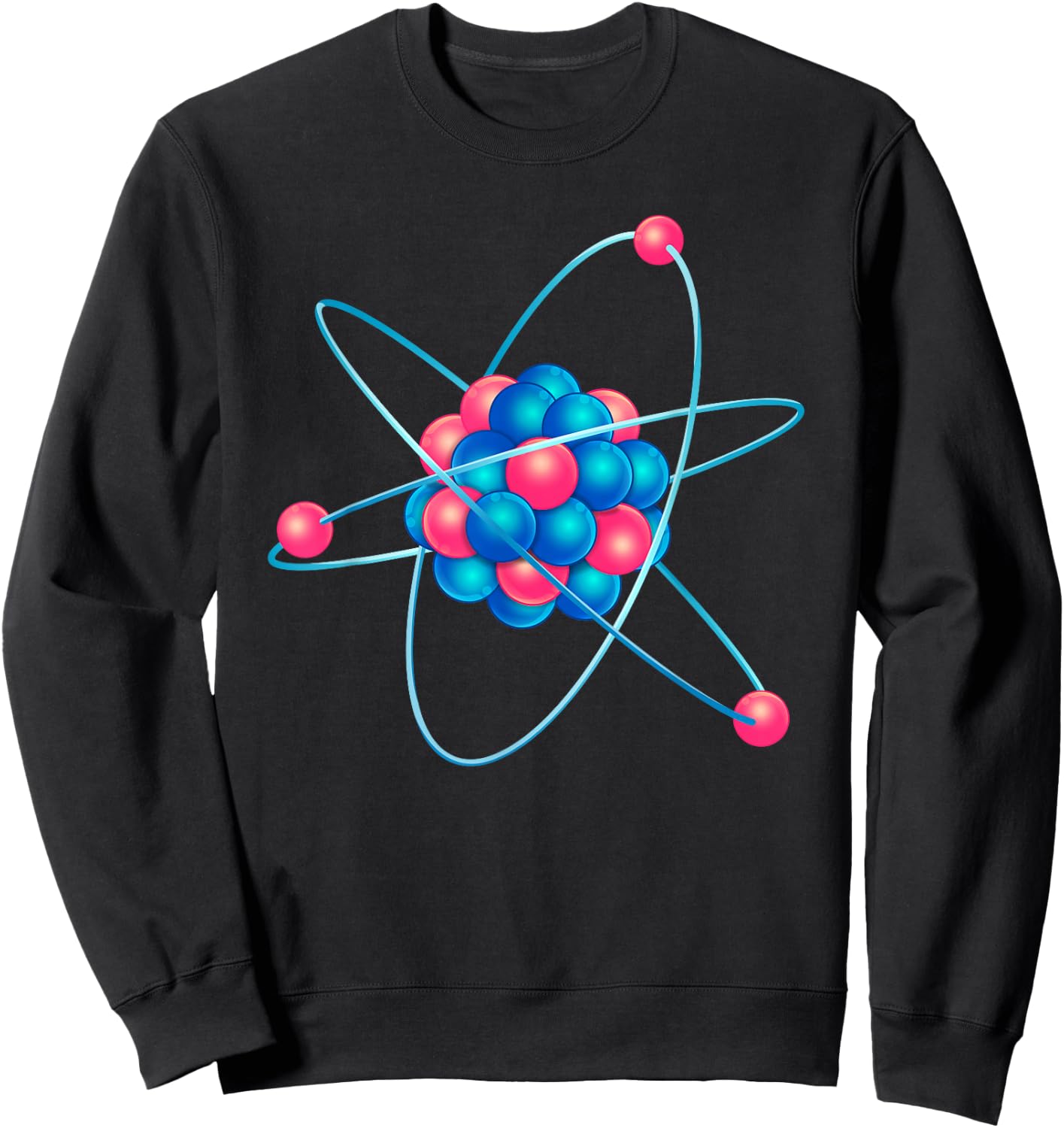 Atom Proton Neutron Chemistry Sweatshirt - Sweatshirt | Black