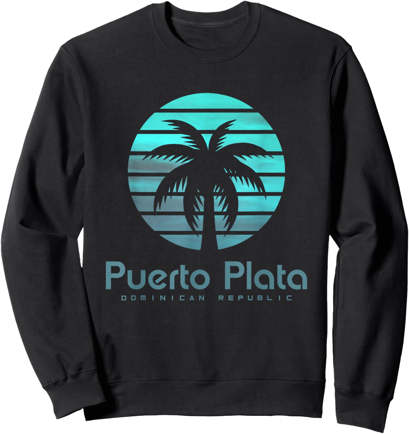 Puerto Plata Dominican Republic Sweatshirt - Sweatshirt | Black