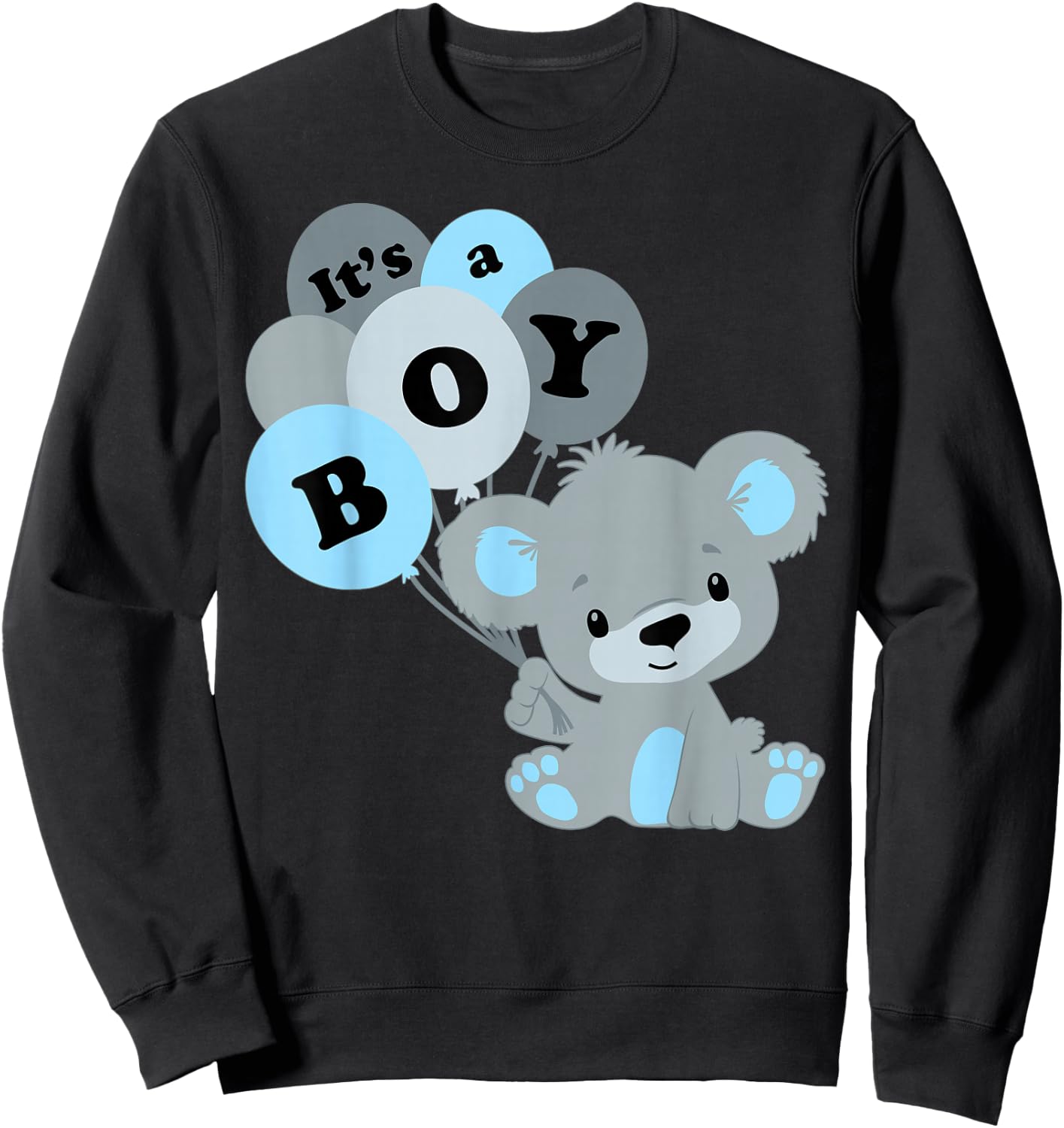 It´s a Boy Sweatshirt - Sweatshirt | Black