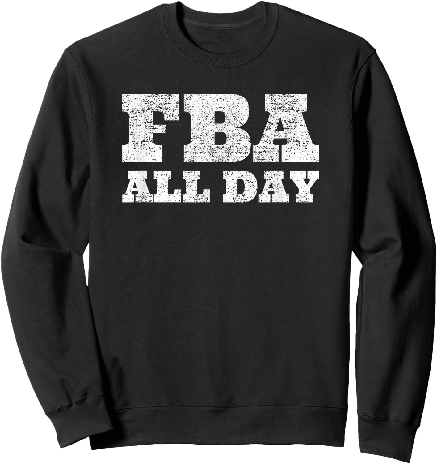FBA All Day Black Foundational History American Top Sweatshirt - Sweatshirt | Black