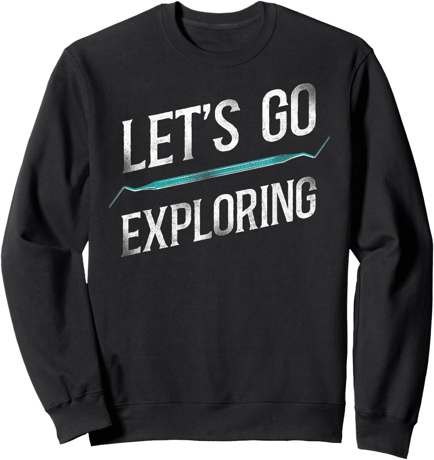 Dentist Dental Assistant Hygienist Sweatshirt - Sweatshirt | Black