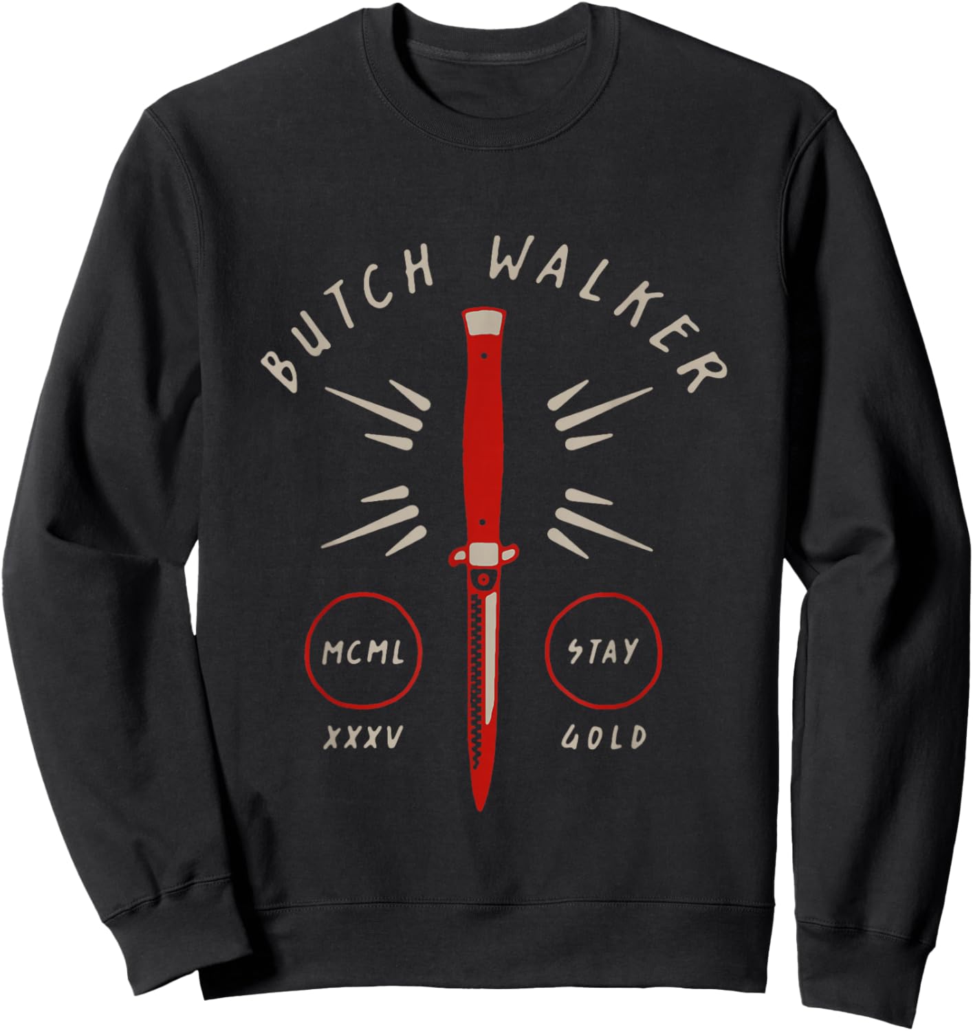 Butch Walker - Knife Sweatshirt - Sweatshirt | Black