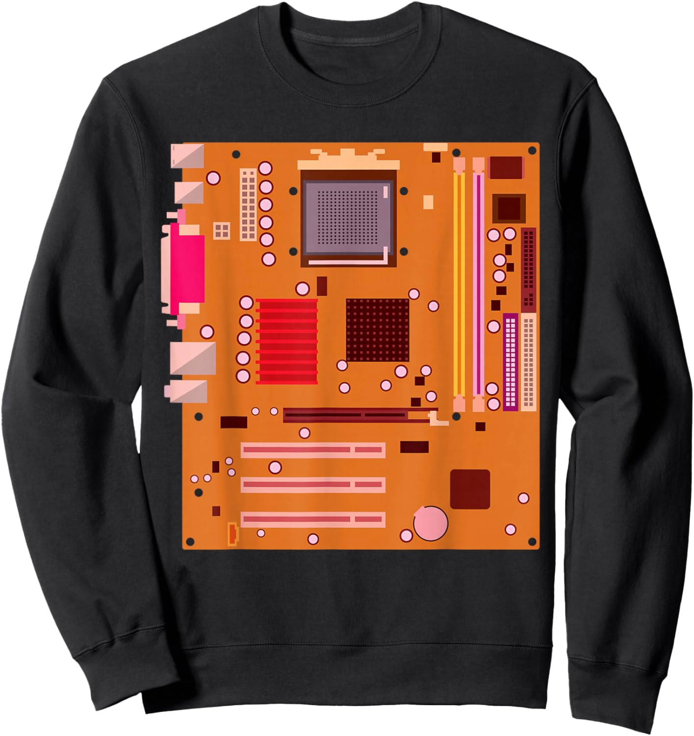 Electronics for devices and systems, circuit boards, soldering Sweatshirt - Sweatshirt | Black