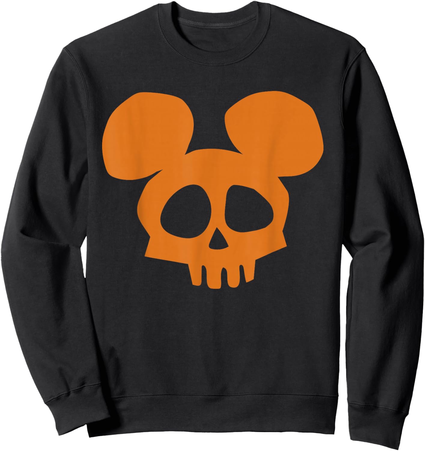 Disney Mickey Mouse Skull Halloween Sweatshirt - Sweatshirt | Black