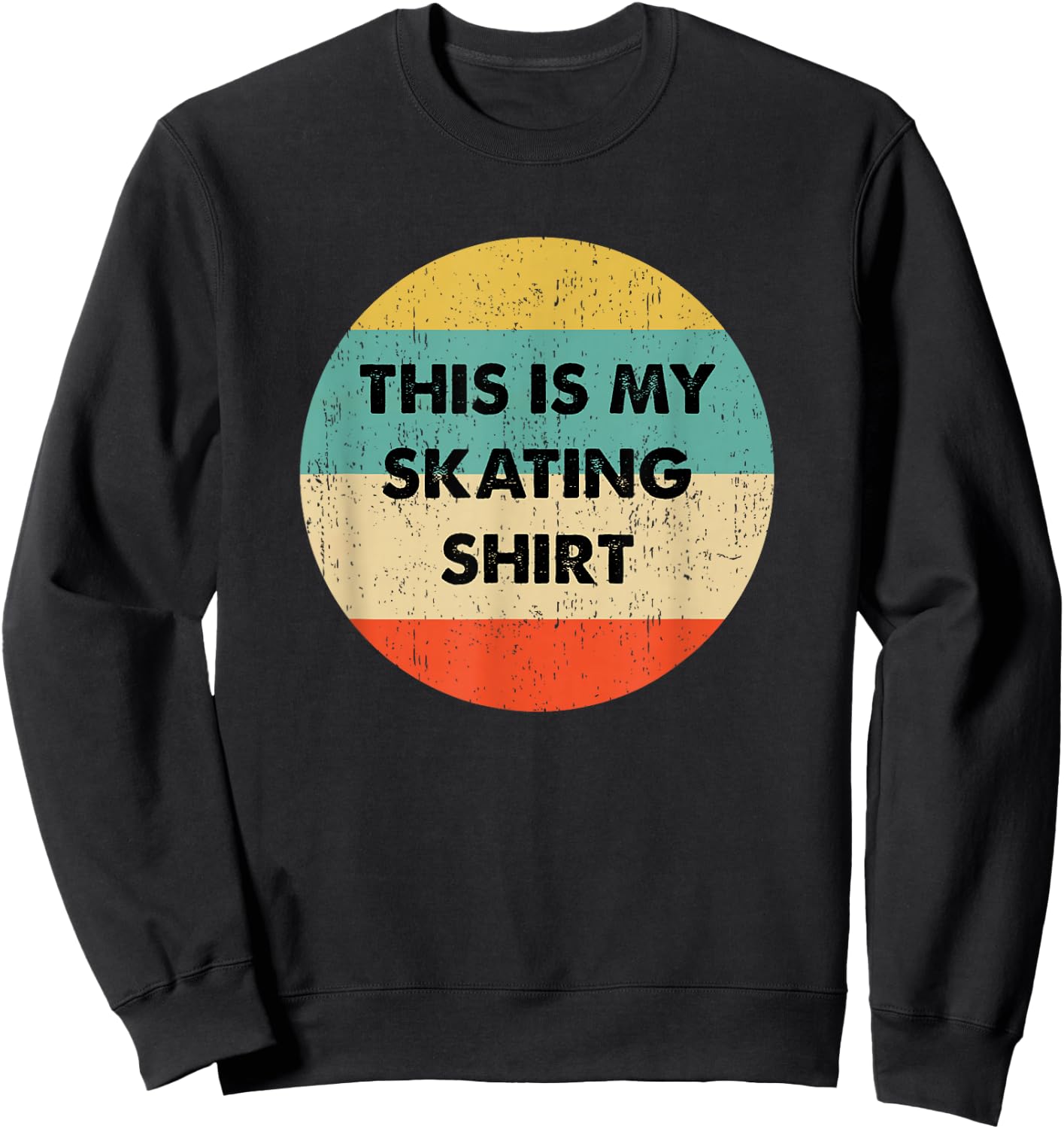 This Is My Skating Sweatshirt - Sweatshirt | Black