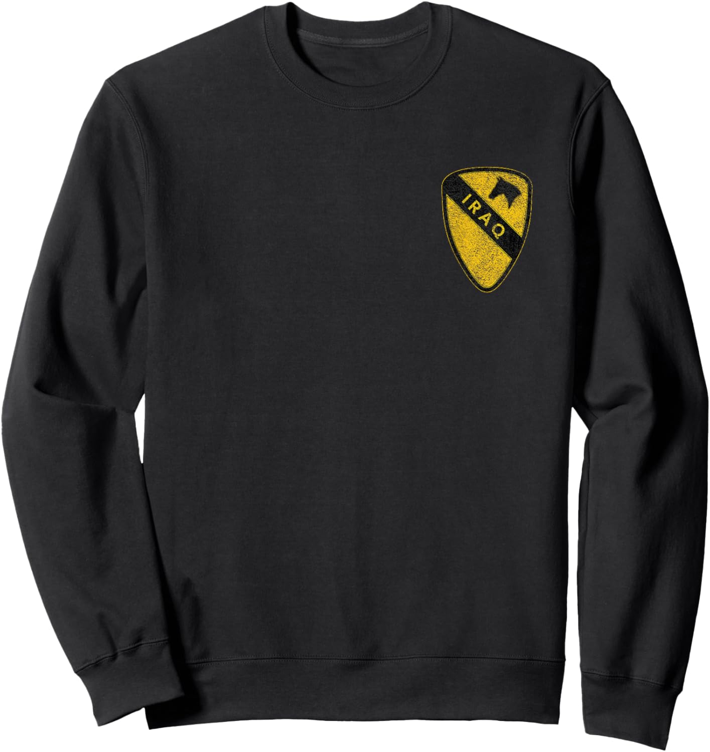 1st Cavalry Division Army Iraq Us Usa Sweatshirt - Sweatshirt | Black