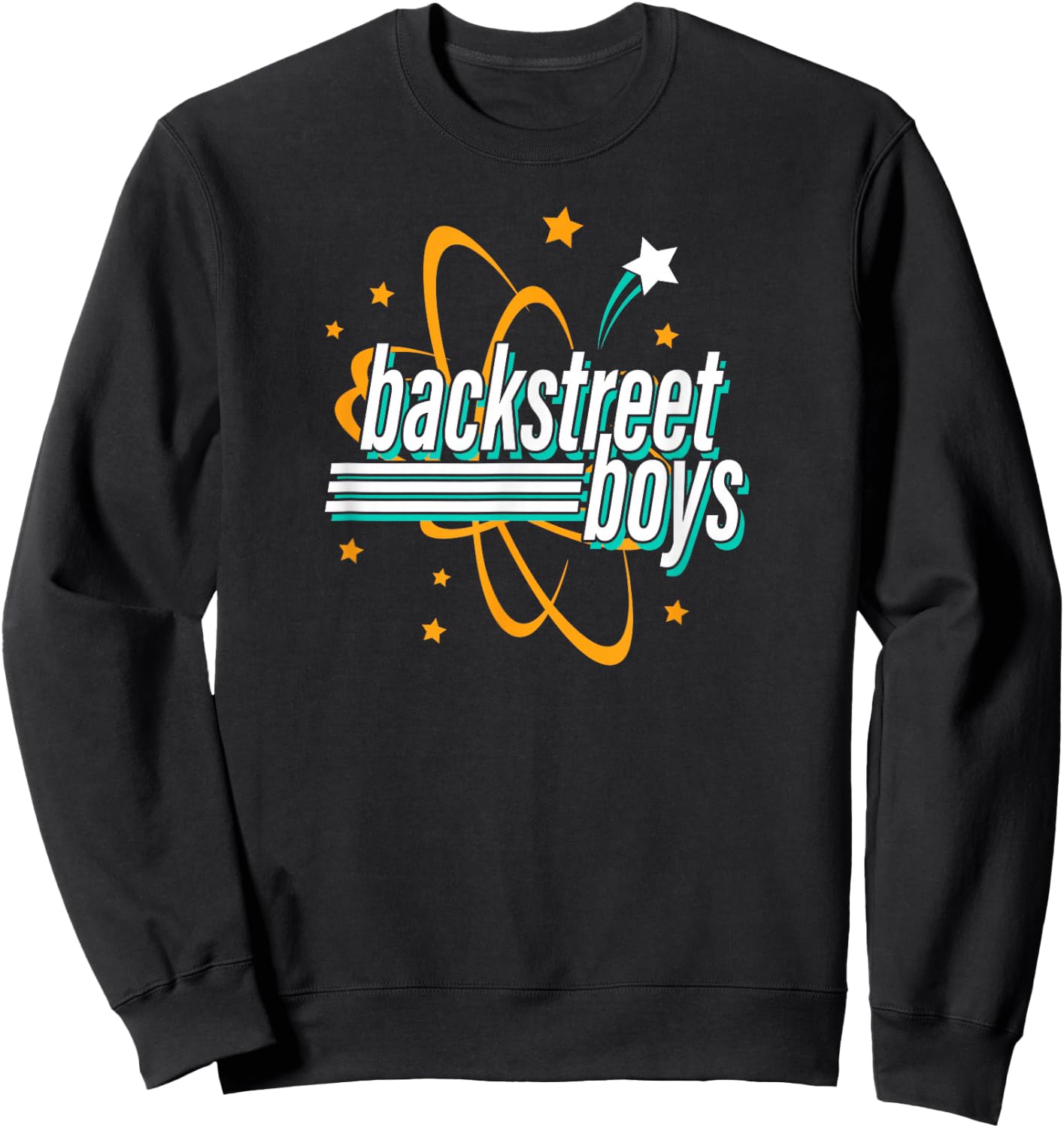 Backstreet Boys – Nuclear Star Logo Sweatshirt - Sweatshirt | Black