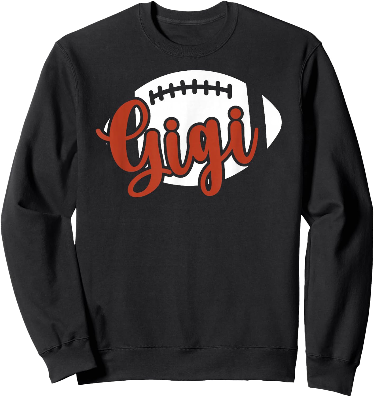 Gigi Football Gigi Grandma Gigi Of A Football Player Gigi Sweatshirt - Sweatshirt | Black