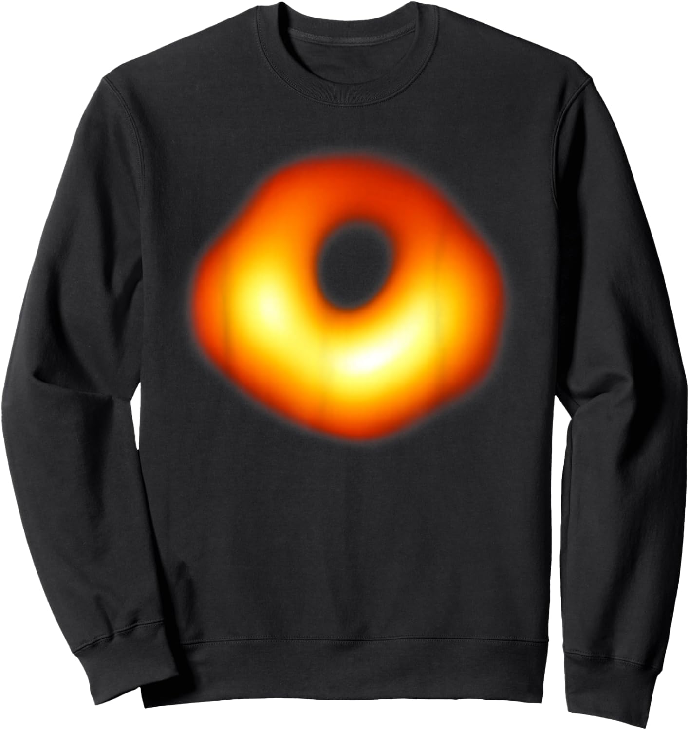 World's First Black Hole Photo Sweatshirt - Sweatshirt | Black