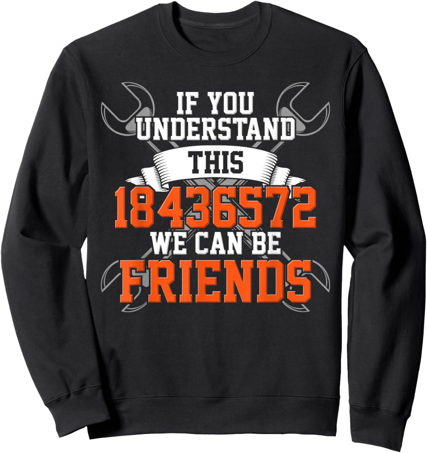 Mechanical Engineer 18436572 Funny V8 Car Mechanic Guys Sweatshirt - Sweatshirt | Black