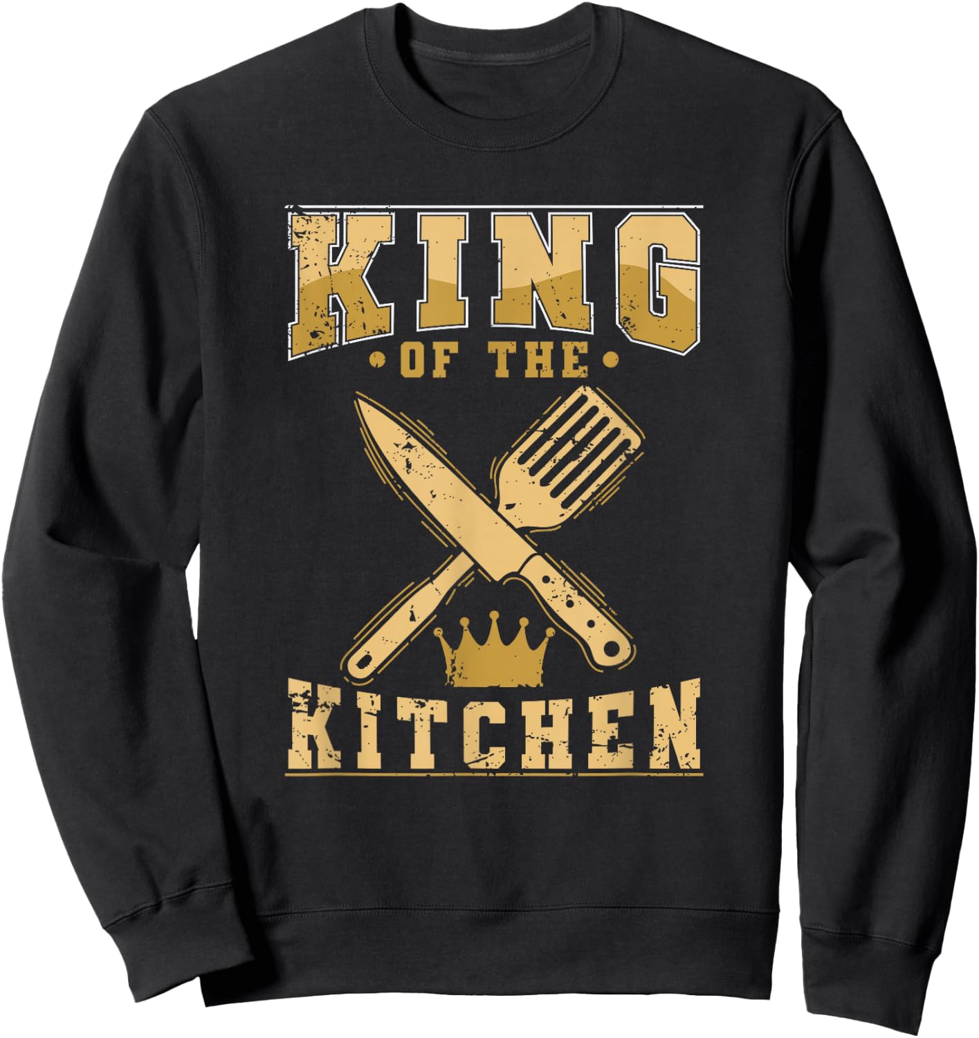 King Of The Kitchen Sweatshirt - Sweatshirt | Black