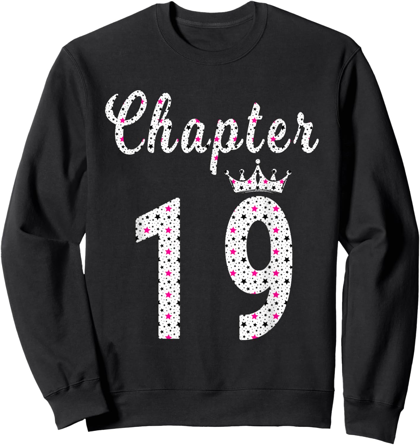 19th Birthday Sweatshirt - Sweatshirt | Black