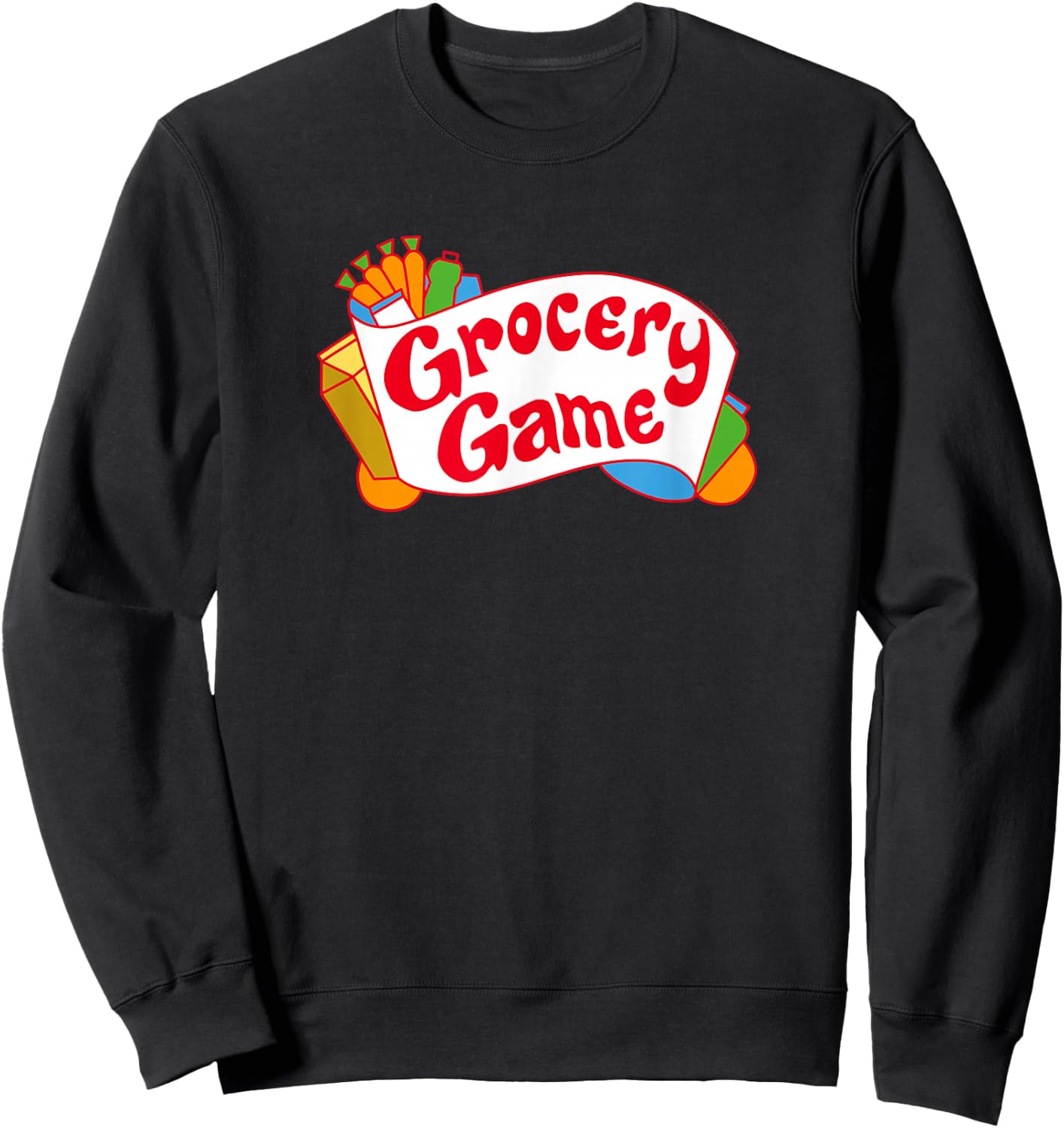 Price is Right - Grocery Game Sweatshirt - Sweatshirt | Black