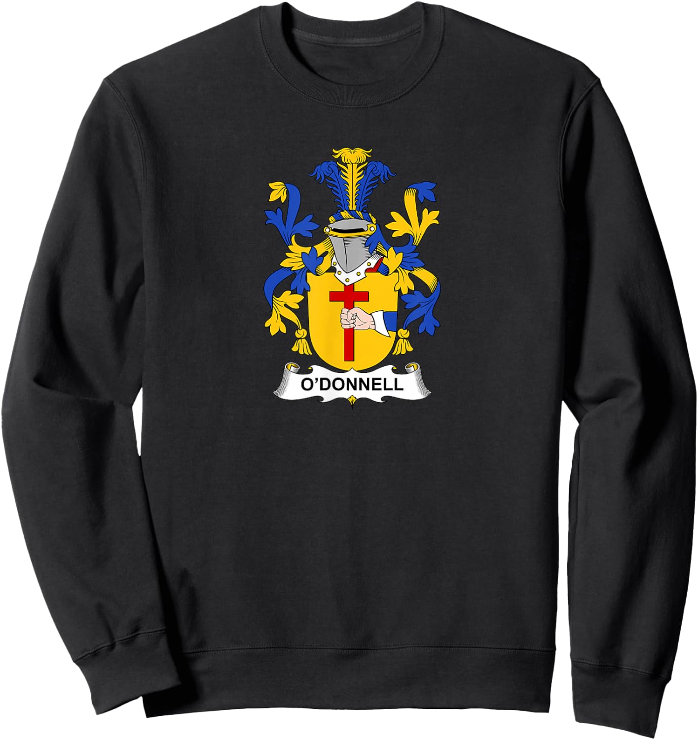 O'Donnell Coat of Arms - Family Crest Sweatshirt - Sweatshirt | Black
