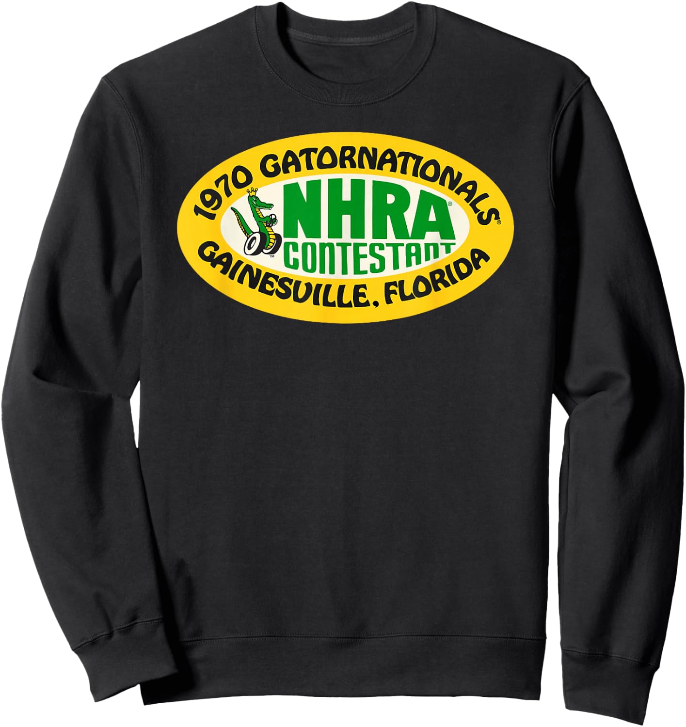 NHRA 1970 Gatornationals Contestant Sweatshirt - Sweatshirt | Black