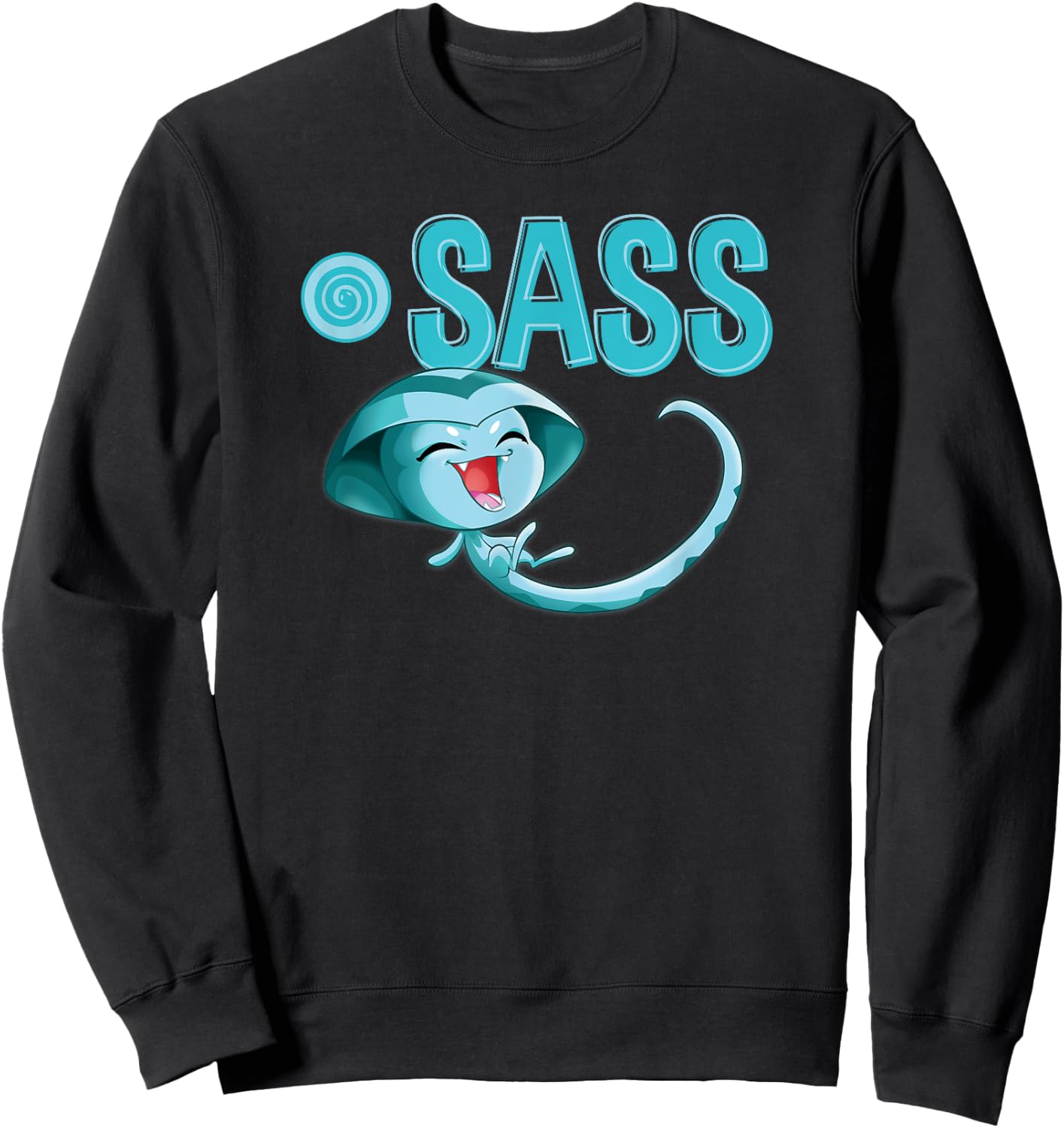 Miraculous Ladybug Kwamis Collection Sass power Sweatshirt - Sweatshirt | Black