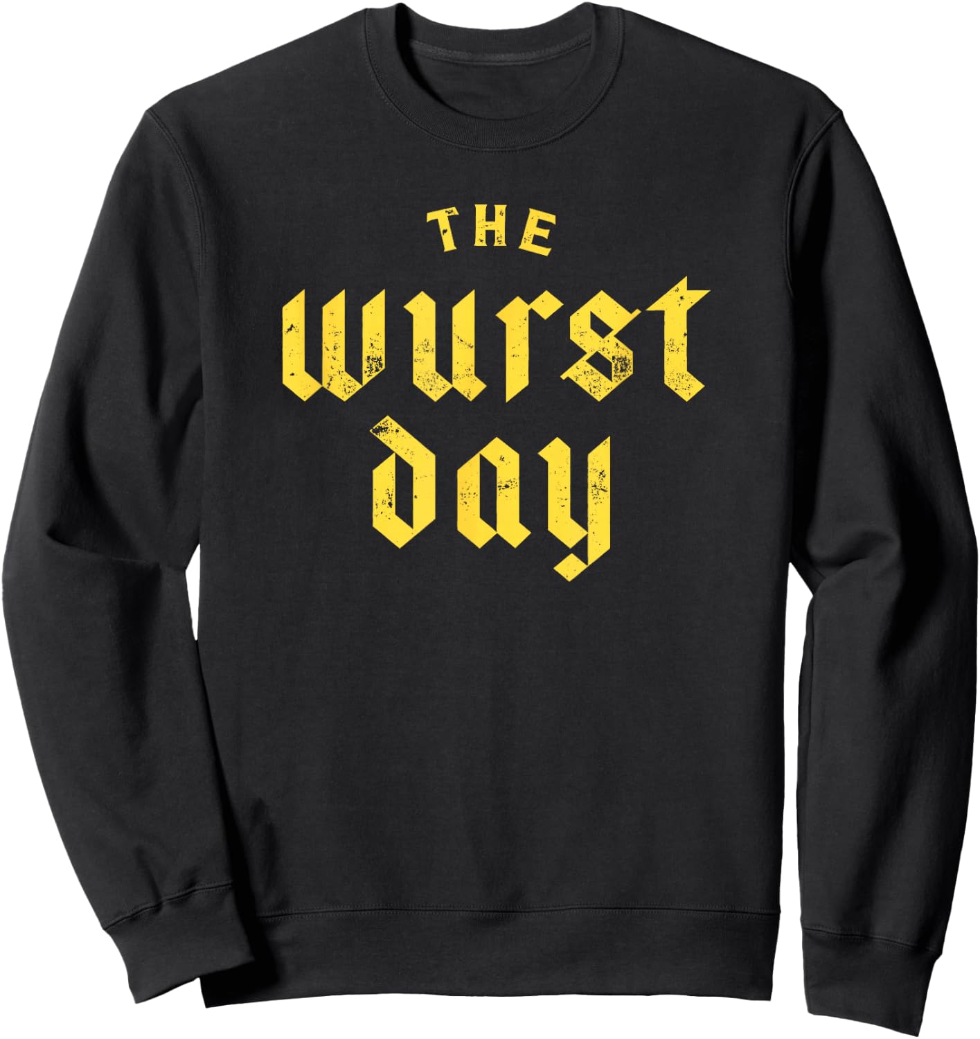 Bratwurst Sausage Oktoberfest Fest Wurst Day Funny Sweatshirt - Sweatshirt | Black