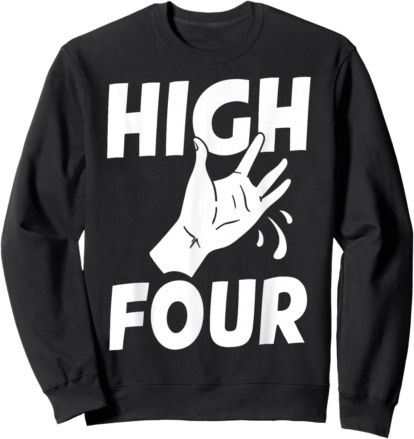 Missing Finger Prosthetic Amputation Recovery Sweatshirt - Sweatshirt | Black