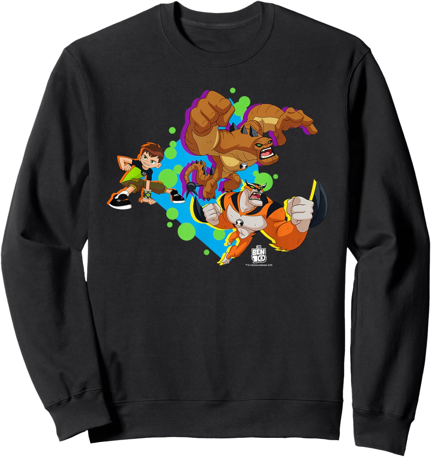 Ben 10 Let's Go Sweatshirt - Sweatshirt | Black