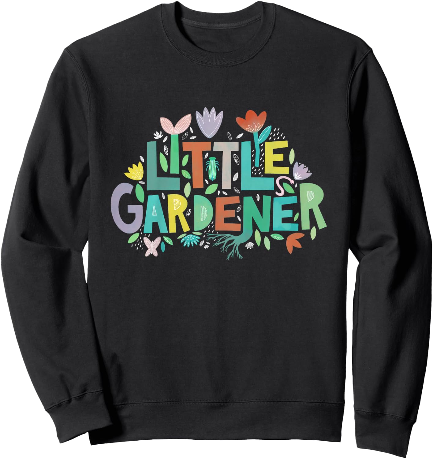 Little Gardener Sweatshirt - Sweatshirt | Black