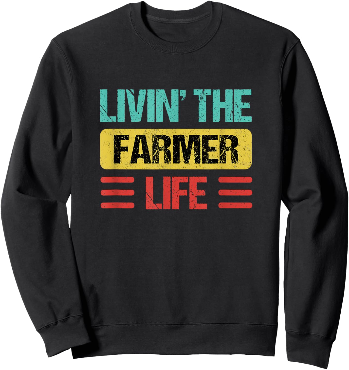 Farmer Name Sweatshirt - Sweatshirt | Black
