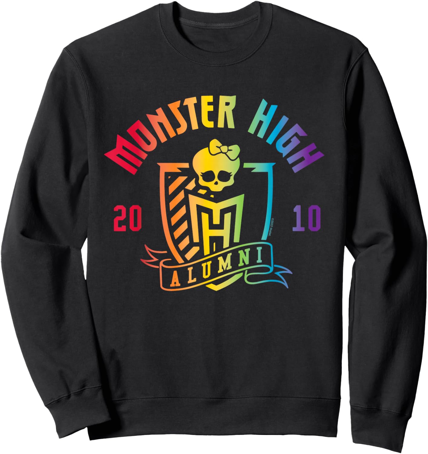 Monster High - Alumni Pride Crest Sweatshirt - Sweatshirt | Black