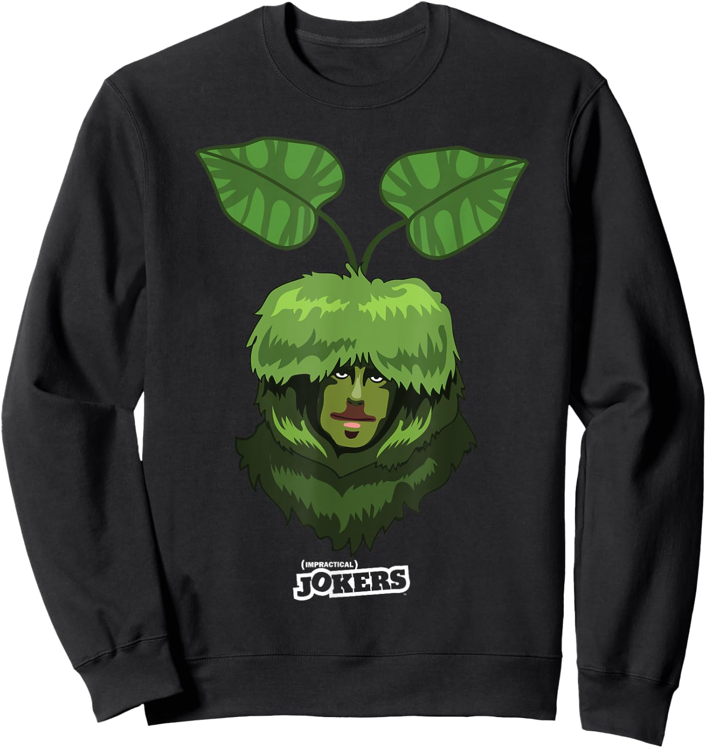 Impractical Jokers Bog Monster's Face Sweatshirt - Sweatshirt | Black
