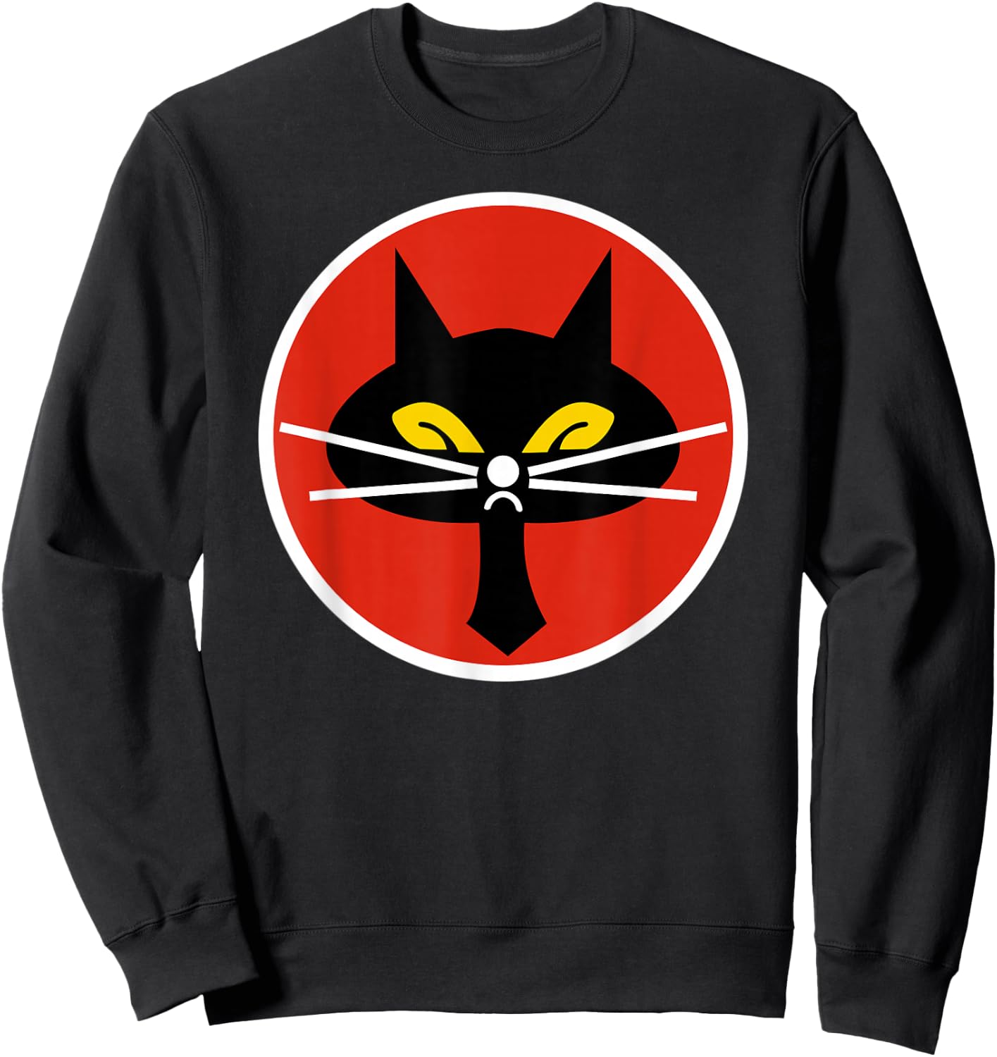 Black Cat Squadron Taiwanese U-2 Spy Plane Emblem Gift Sweatshirt - Sweatshirt | Black
