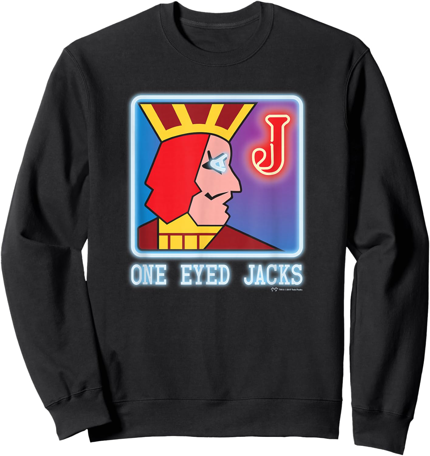 Twin Peaks One Eyed Jacks Sweatshirt - Sweatshirt | Black