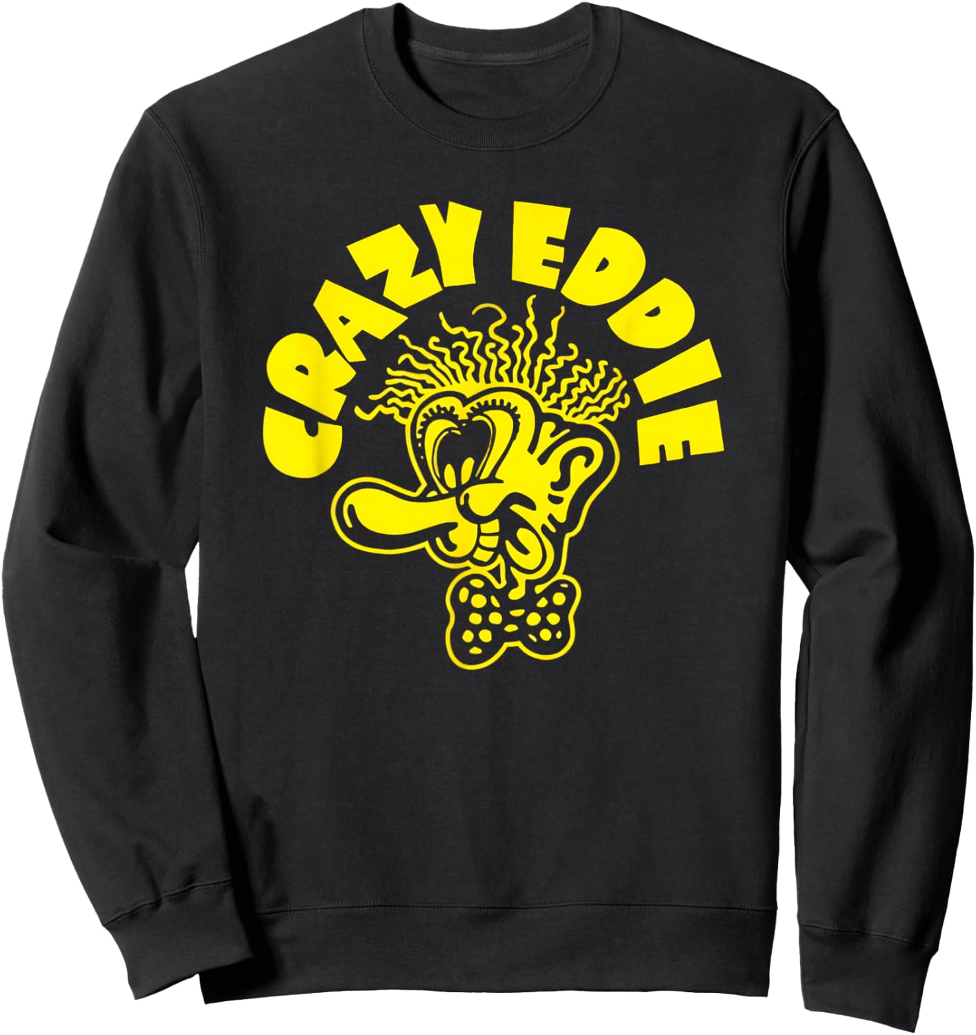 Crazy Eddie's Electronics Department Store Retro Vintage Sweatshirt - Sweatshirt | Black