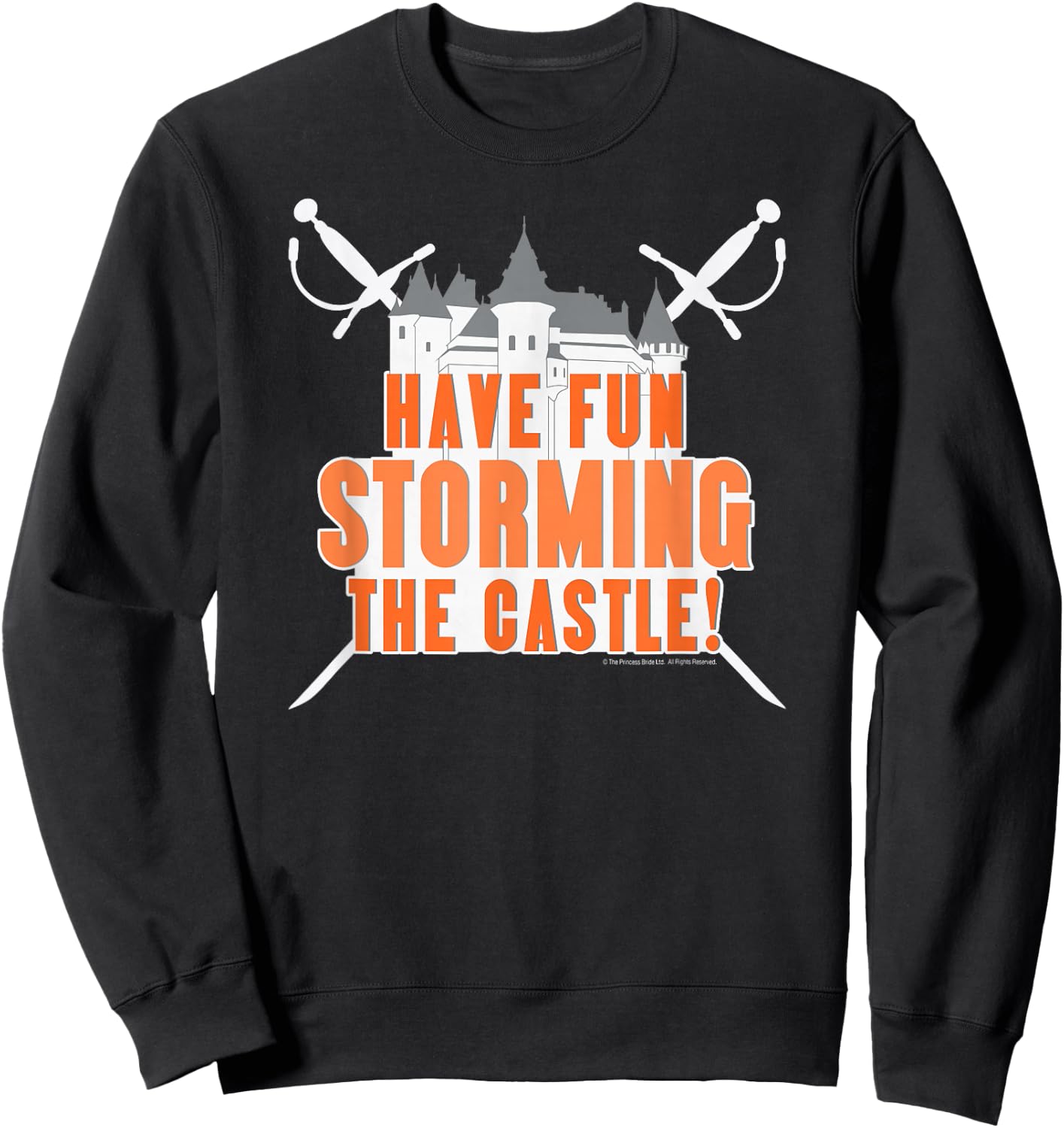 Princess Bride Storming the Castle Sweatshirt - Sweatshirt | Black