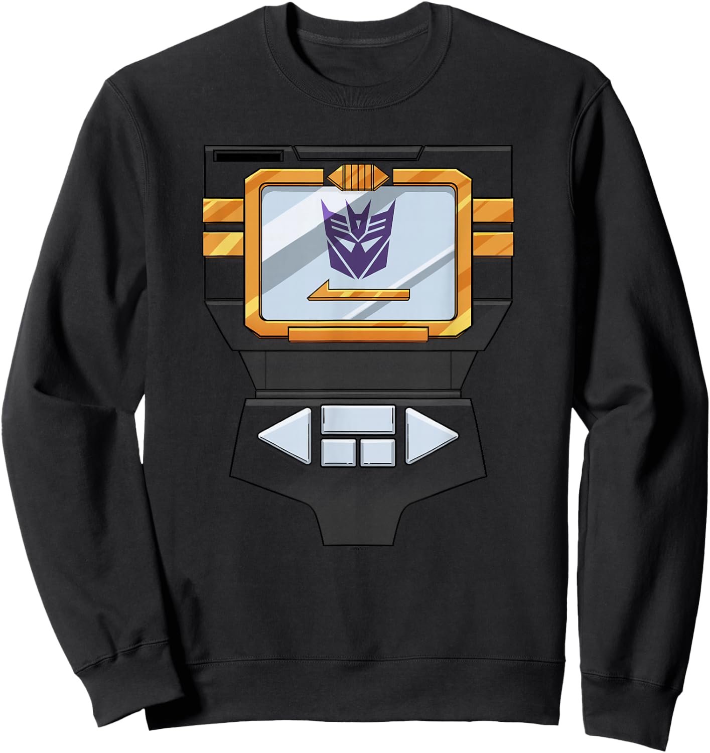 Transformers Halloween Soundwave Costume Sweatshirt - Sweatshirt | Black