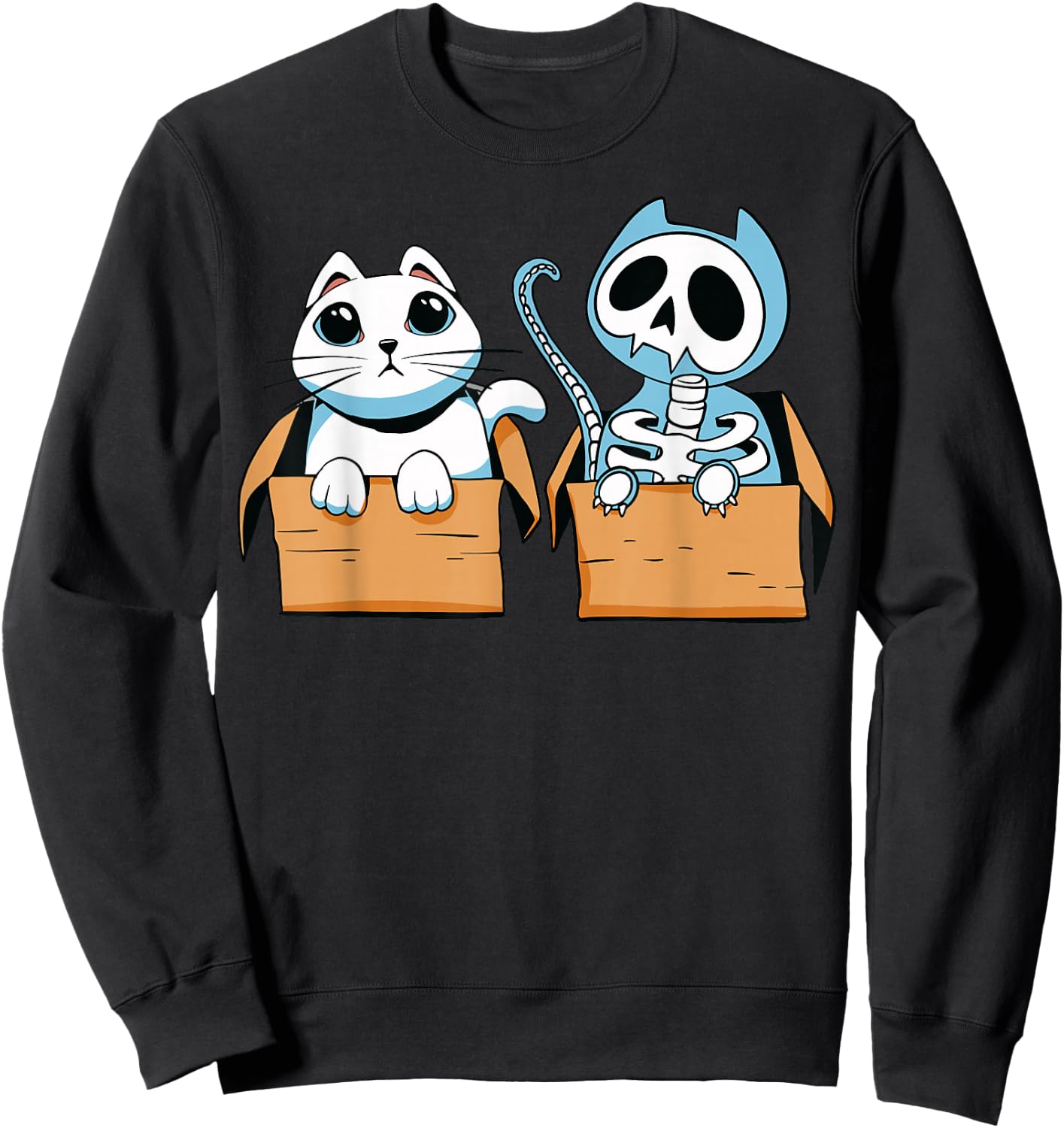 Schrödinger's Cat Sweatshirt - Sweatshirt | Black