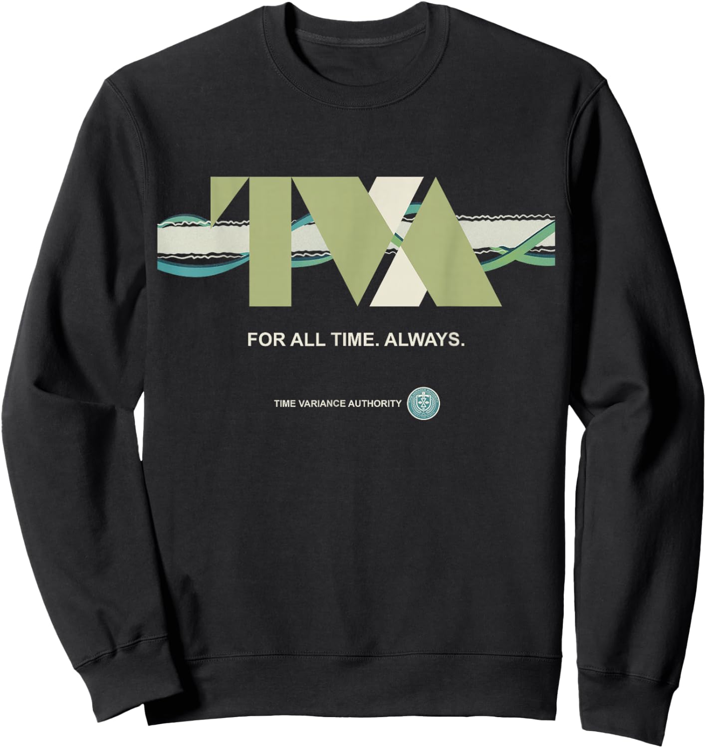 Marvel Loki Time Variance Authority TVA Timeline Sweatshirt - Sweatshirt | Black