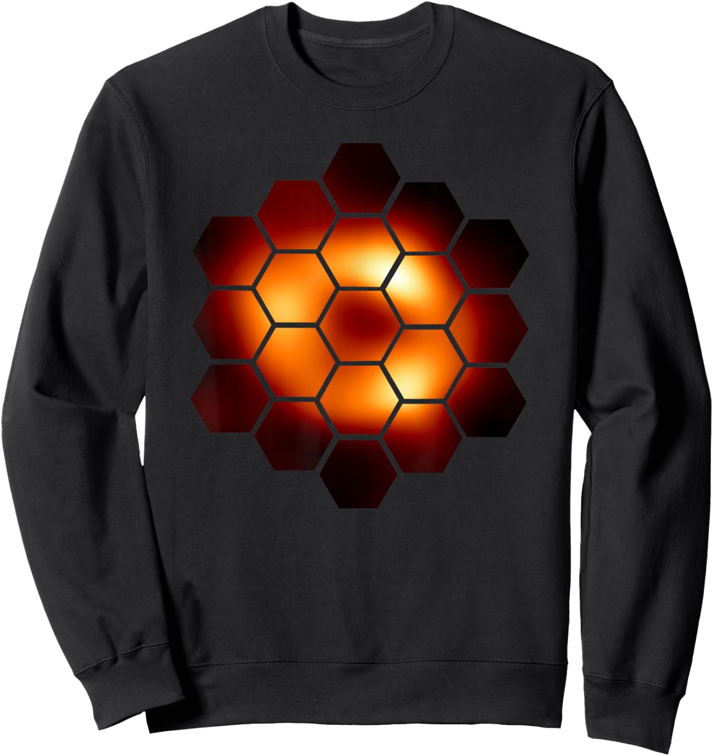 Second Black Hole "Sagittarius A" Galaxy Planets Astronomy Sweatshirt - Sweatshirt | Black