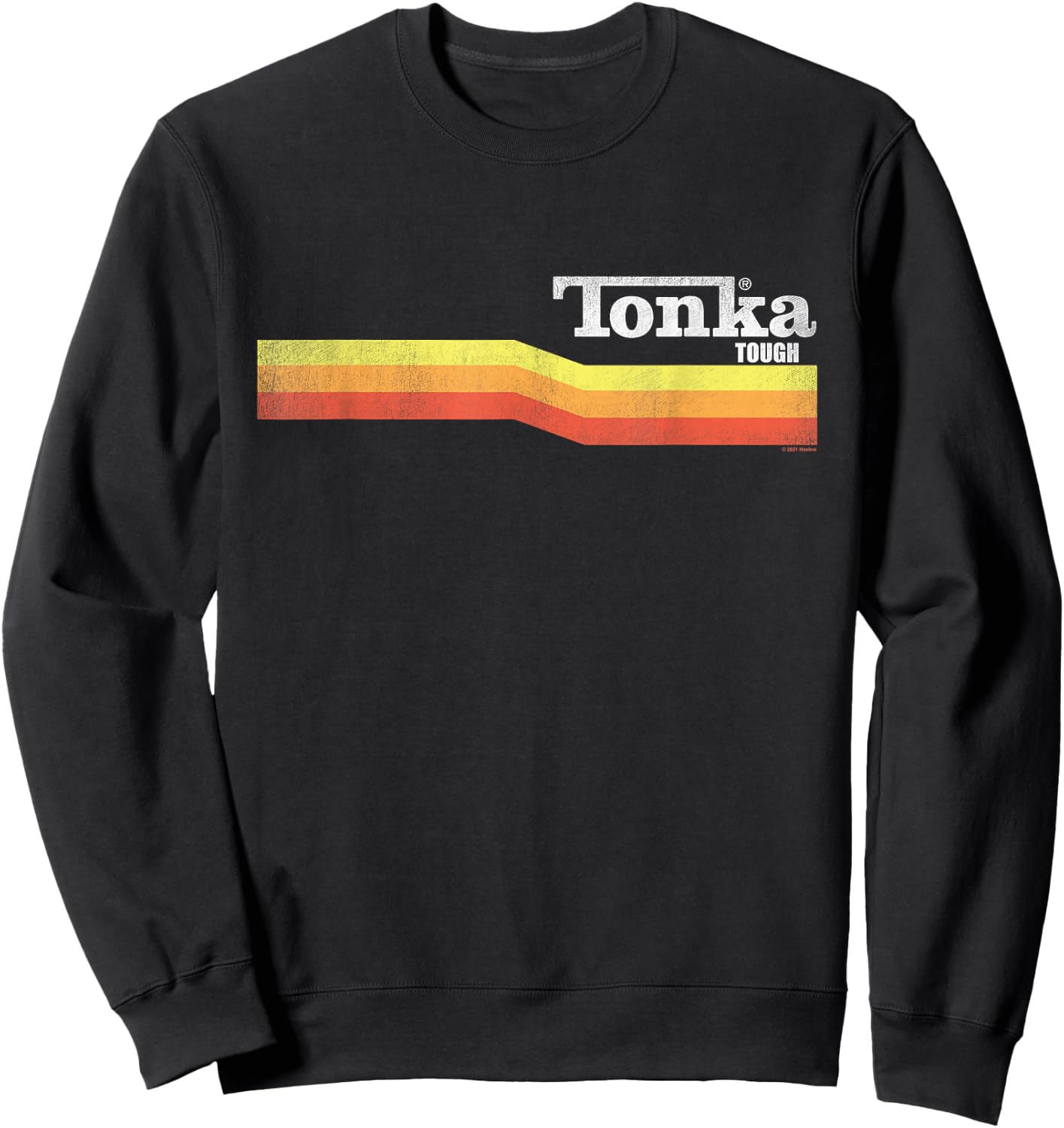 Tonka Tonka Tough Stripe Logo Sweatshirt - Sweatshirt | Black