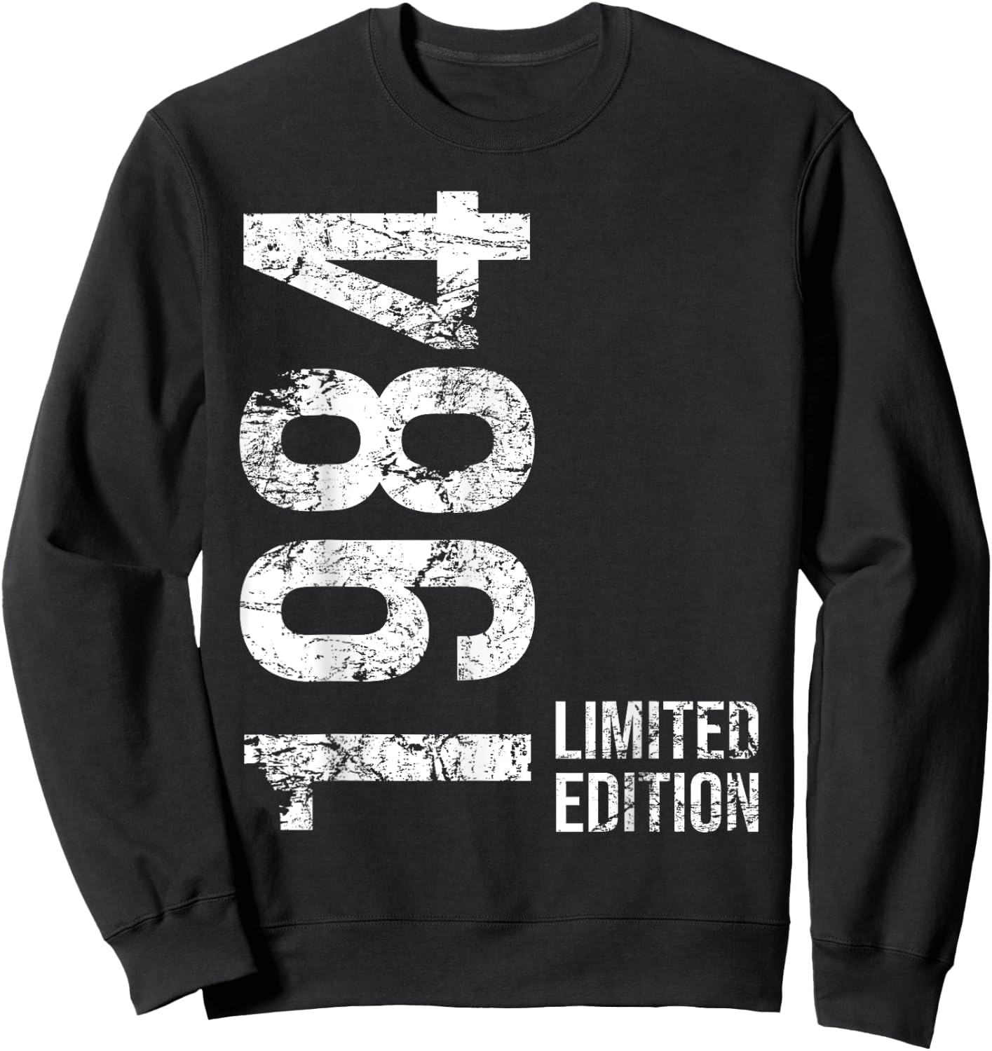 41st Birthday 41 Years Old Man Woman Vintage 1984 Sweatshirt - Sweatshirt | Black