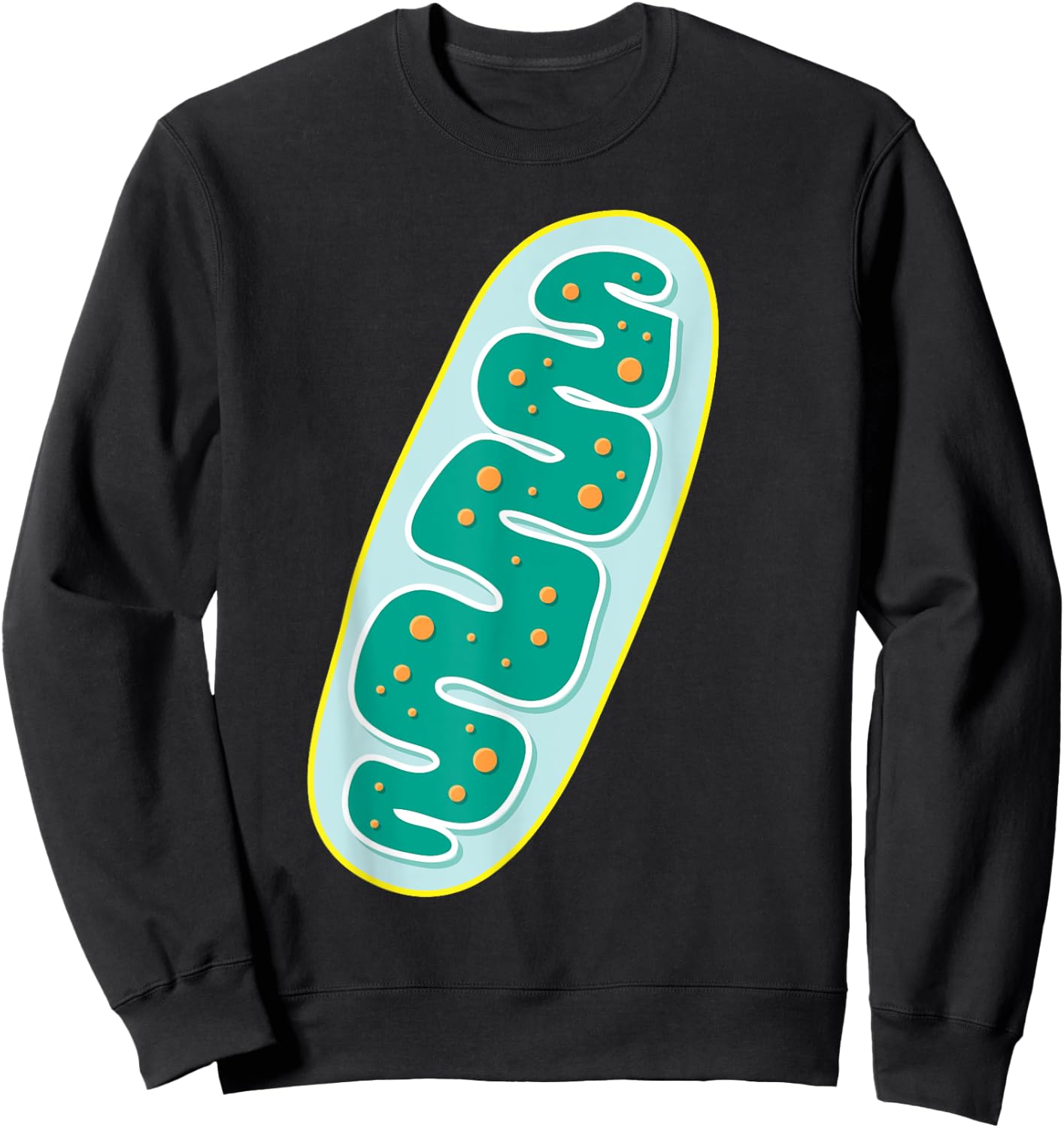 DIY Mitochondria Costume Funny Biology Teacher Halloween Sweatshirt - Sweatshirt | Black