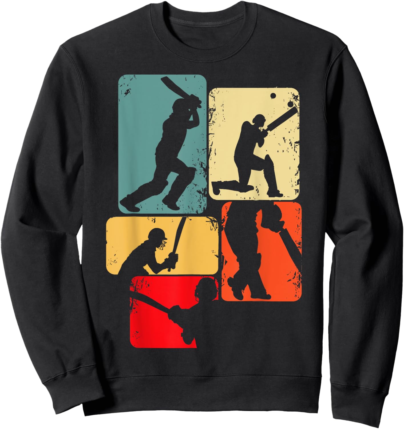 Cricket Boys Kids Men Youth Sweatshirt - Sweatshirt | Black