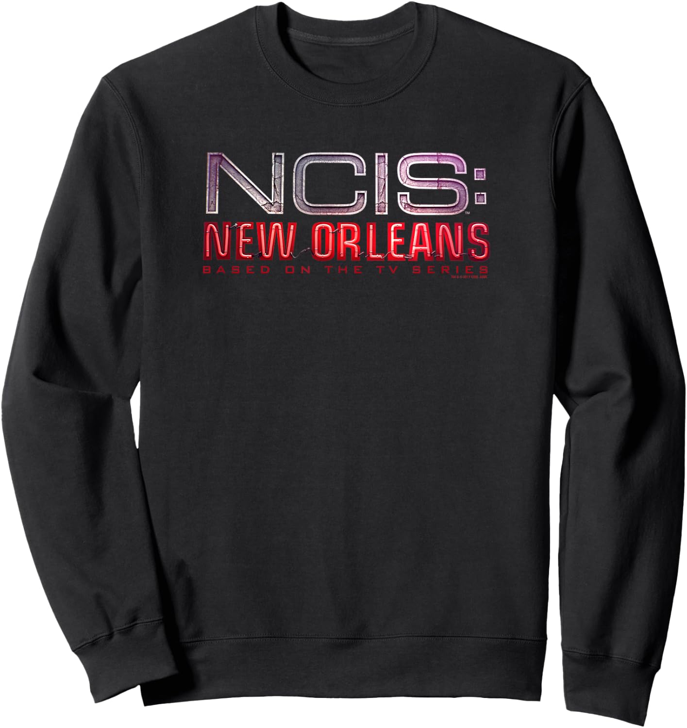 NCIS: New Orleans Neon Sign Sweatshirt - Sweatshirt | Black