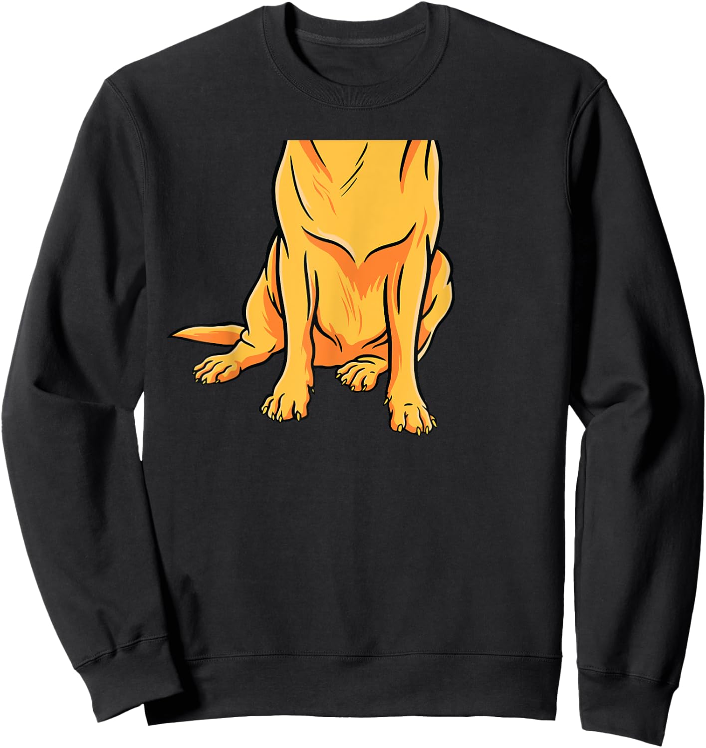 Golden Retriever Lazy Halloween Costume Funny Dog Puppy Pet Men Women Girls Kids Sweatshirt - Sweatshirt | Black