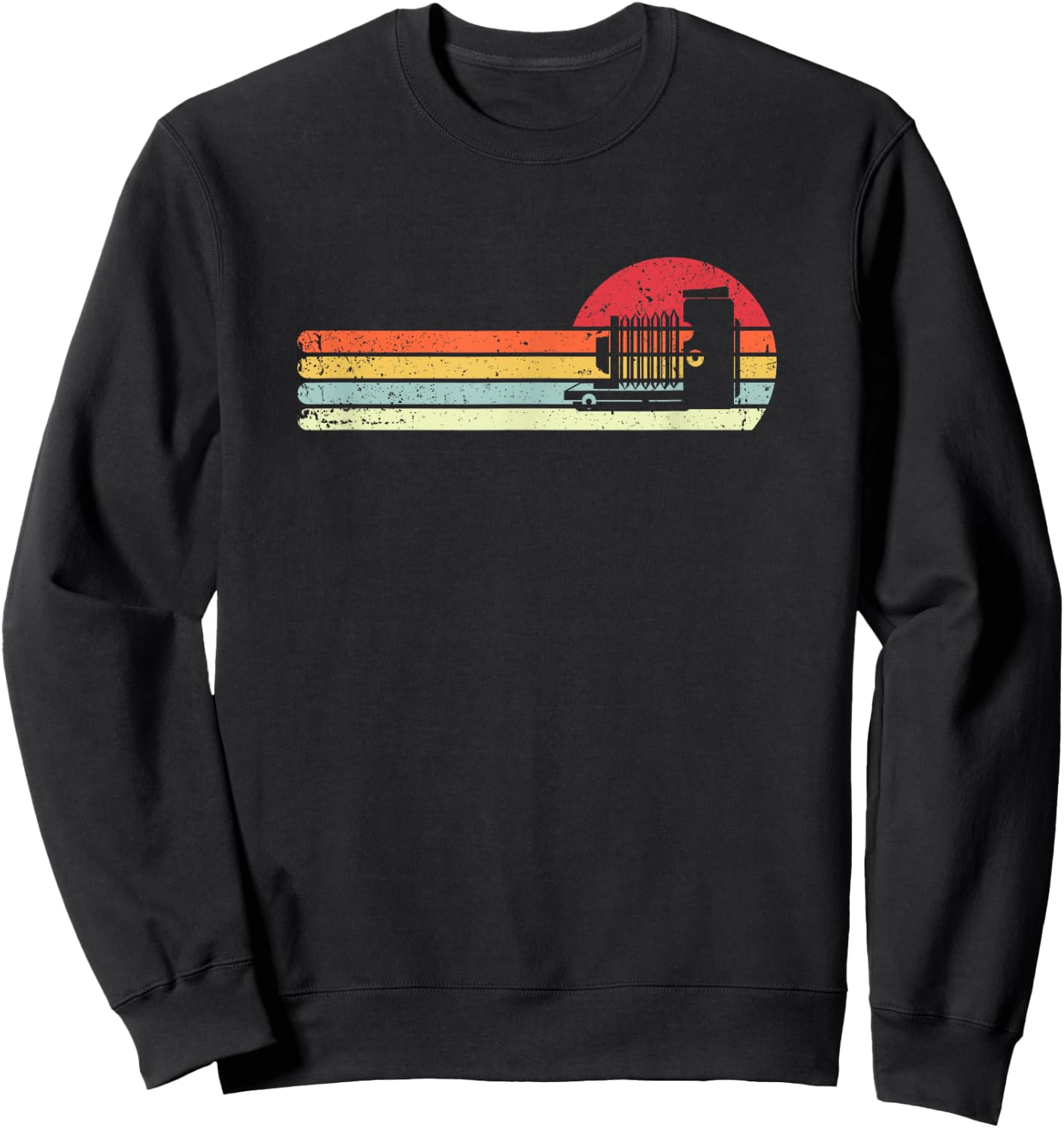 Retro Photographer Shirt Sunset Photography Sweatshirt - Sweatshirt | Black