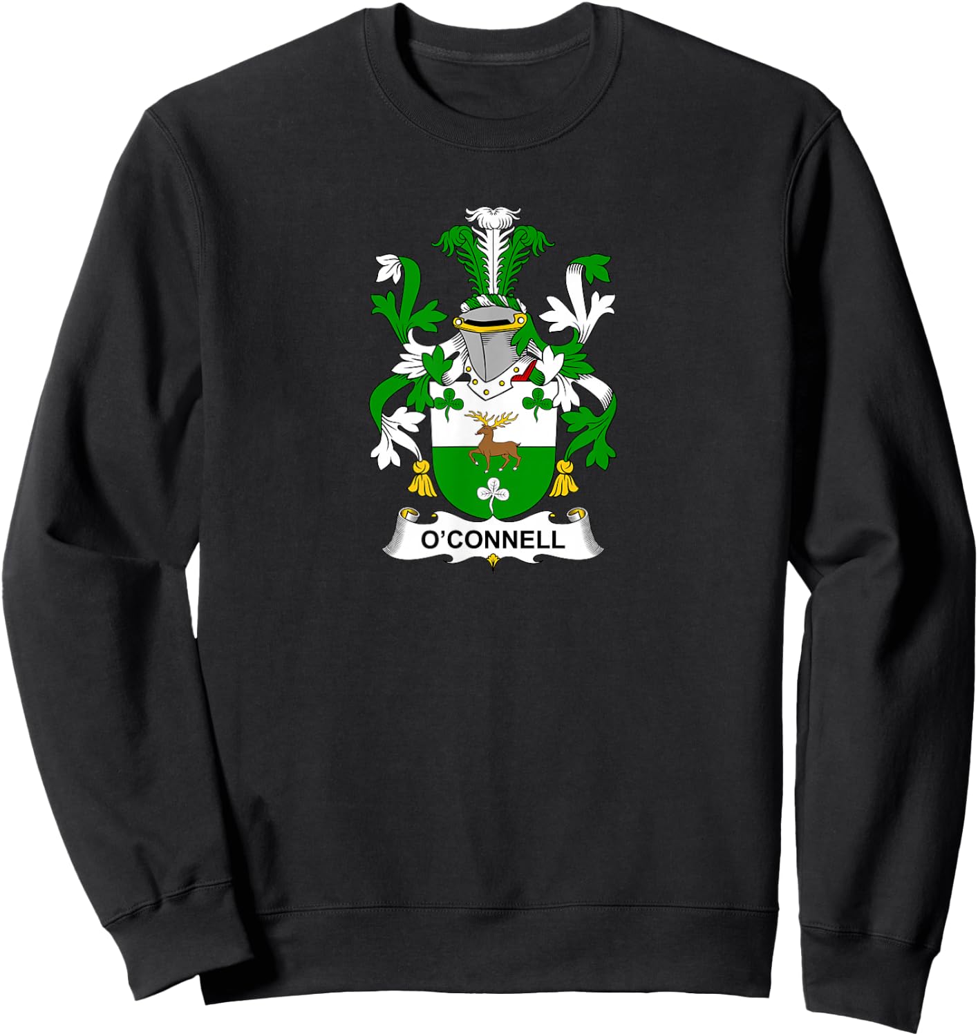 O'Connell Coat of Arms - Family Crest Shirt Sweatshirt - Sweatshirt | Black