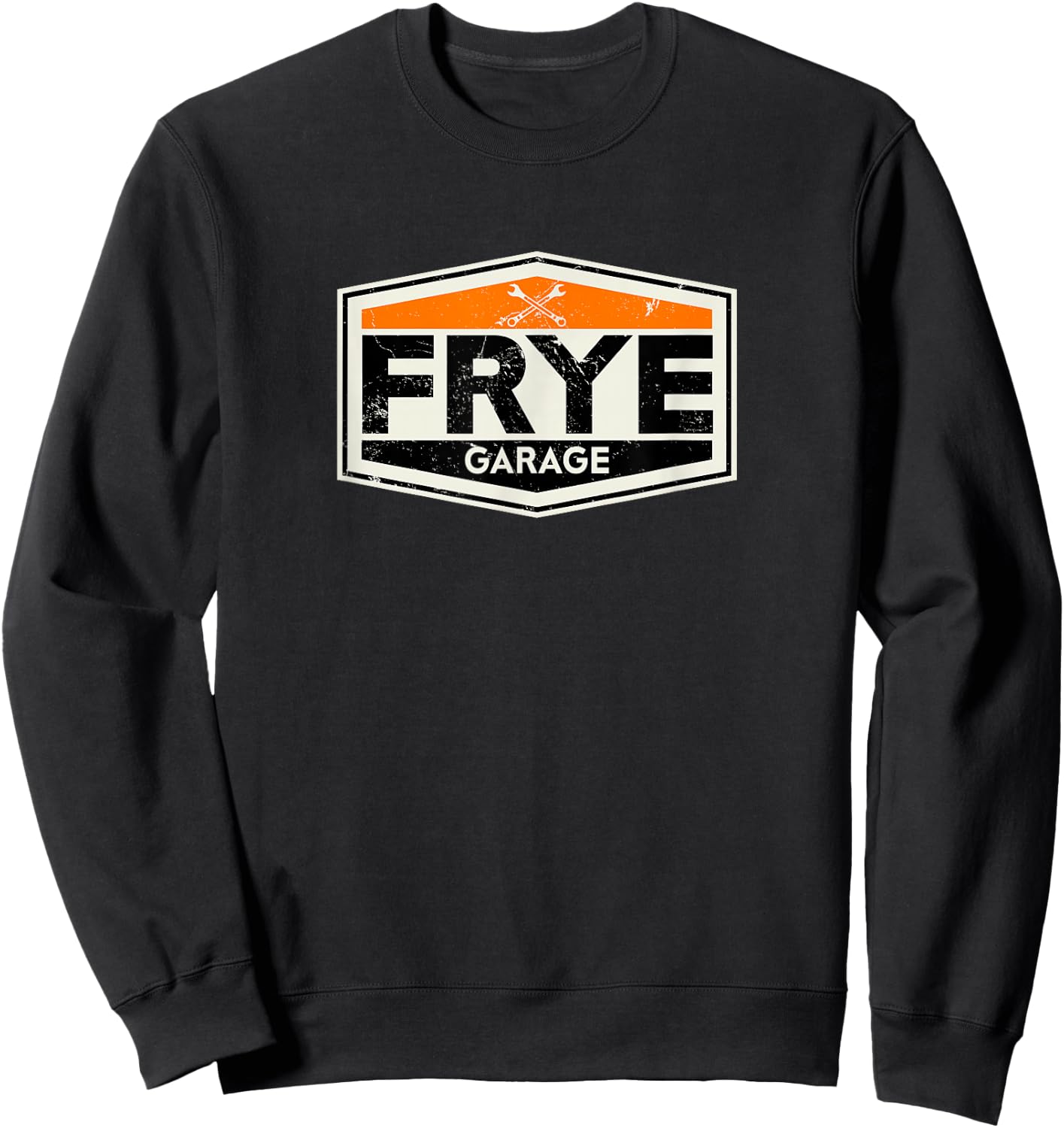 Frye Garage Gift Shirt for Last Name Frye Sweatshirt - Sweatshirt | Black