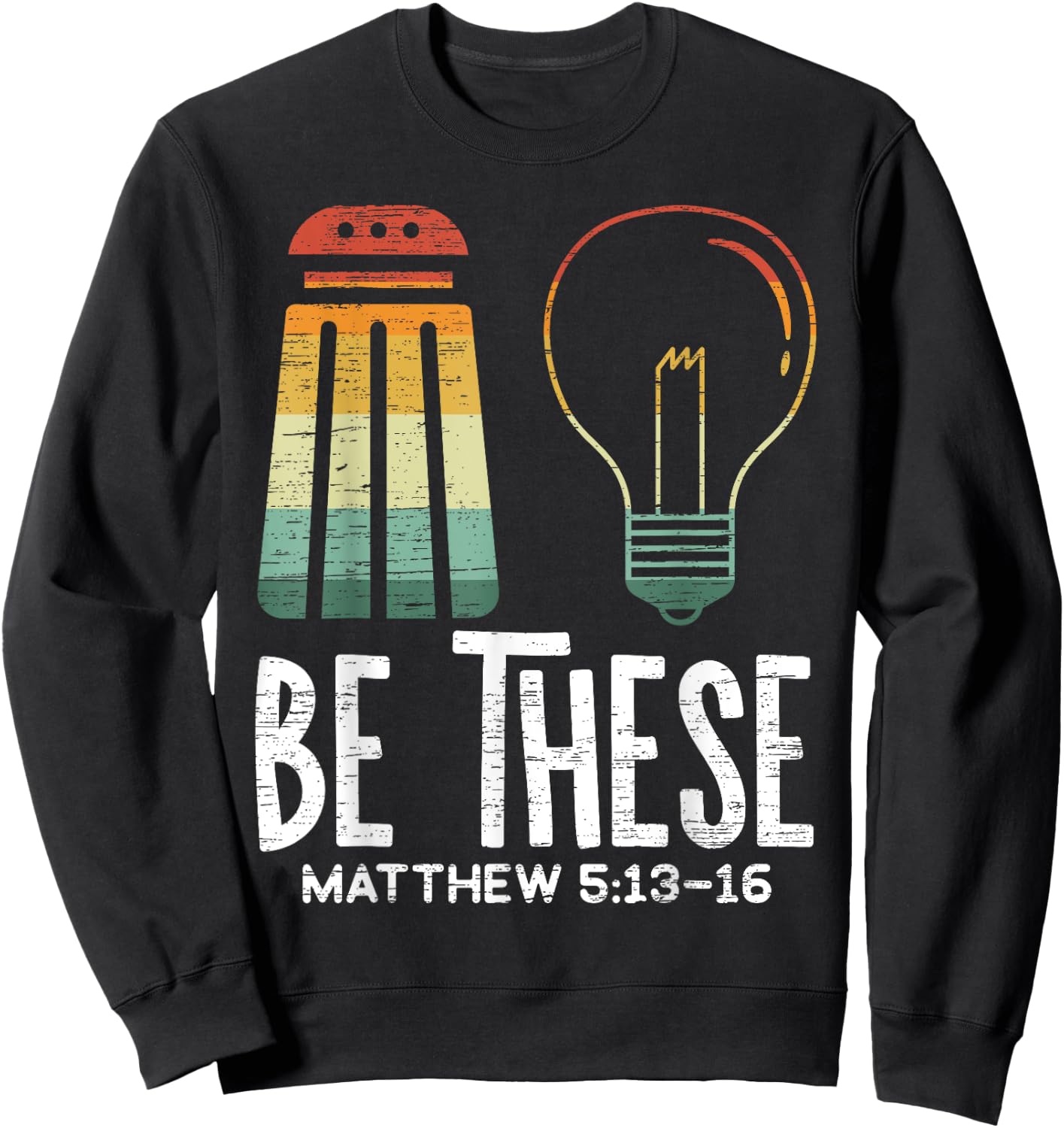 Christian Believer Religious Pastor Bible Scripture Sweatshirt - Sweatshirt | Black
