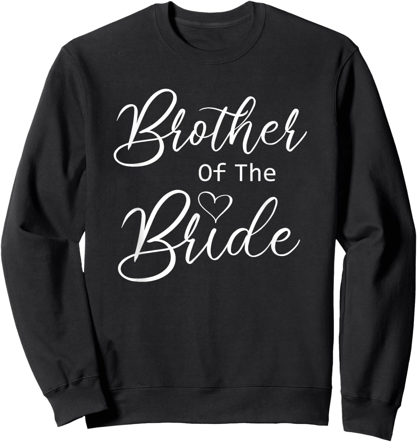 Brother Of The Bride Sweatshirt - Sweatshirt | Black