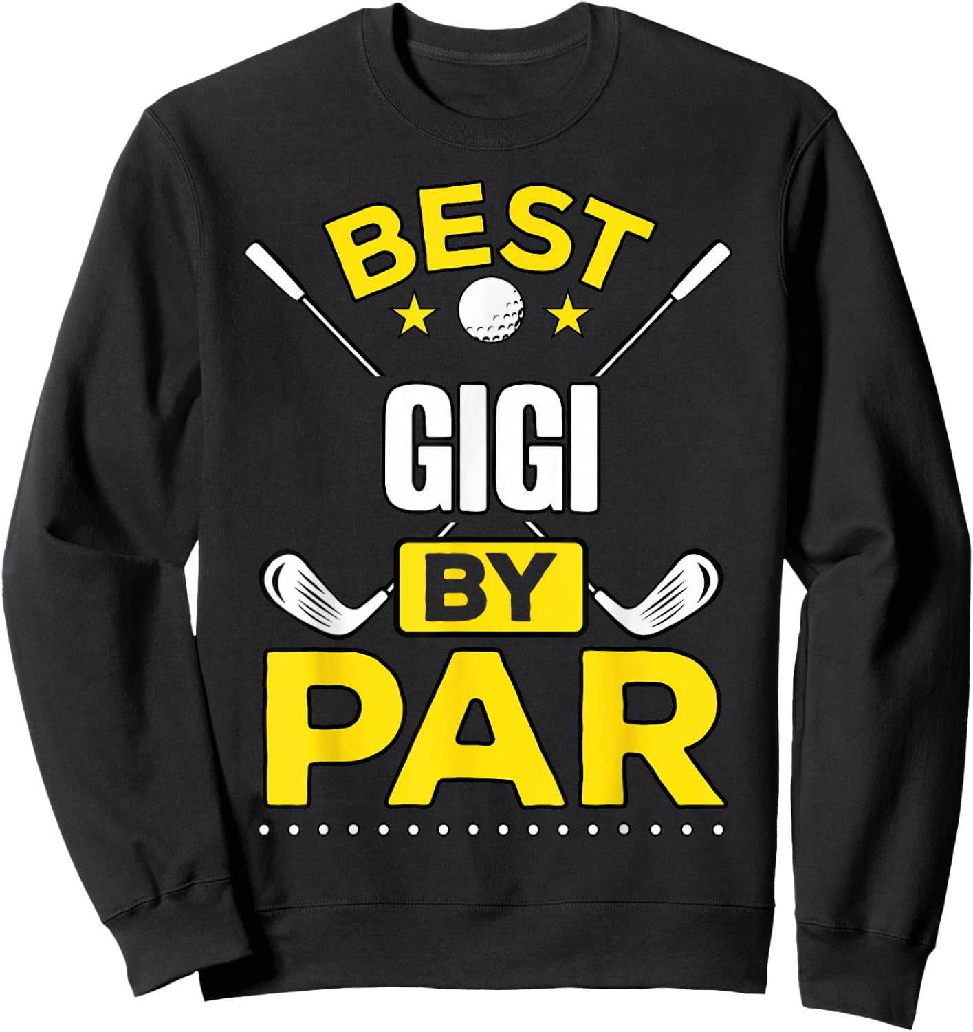 Best Gigi By Par Golf Gigi Gift Sweatshirt - Sweatshirt | Black